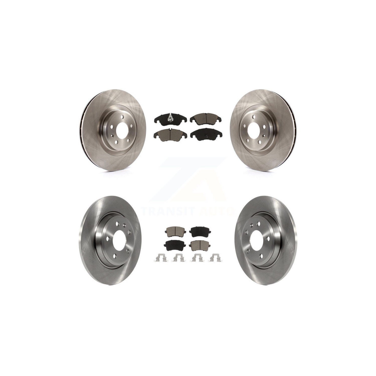 Plaquettes de frein arrière avant en céramique pour Audi Q5 09-10 avec rotor 345&nbsp;mm diamètre K8C-101067