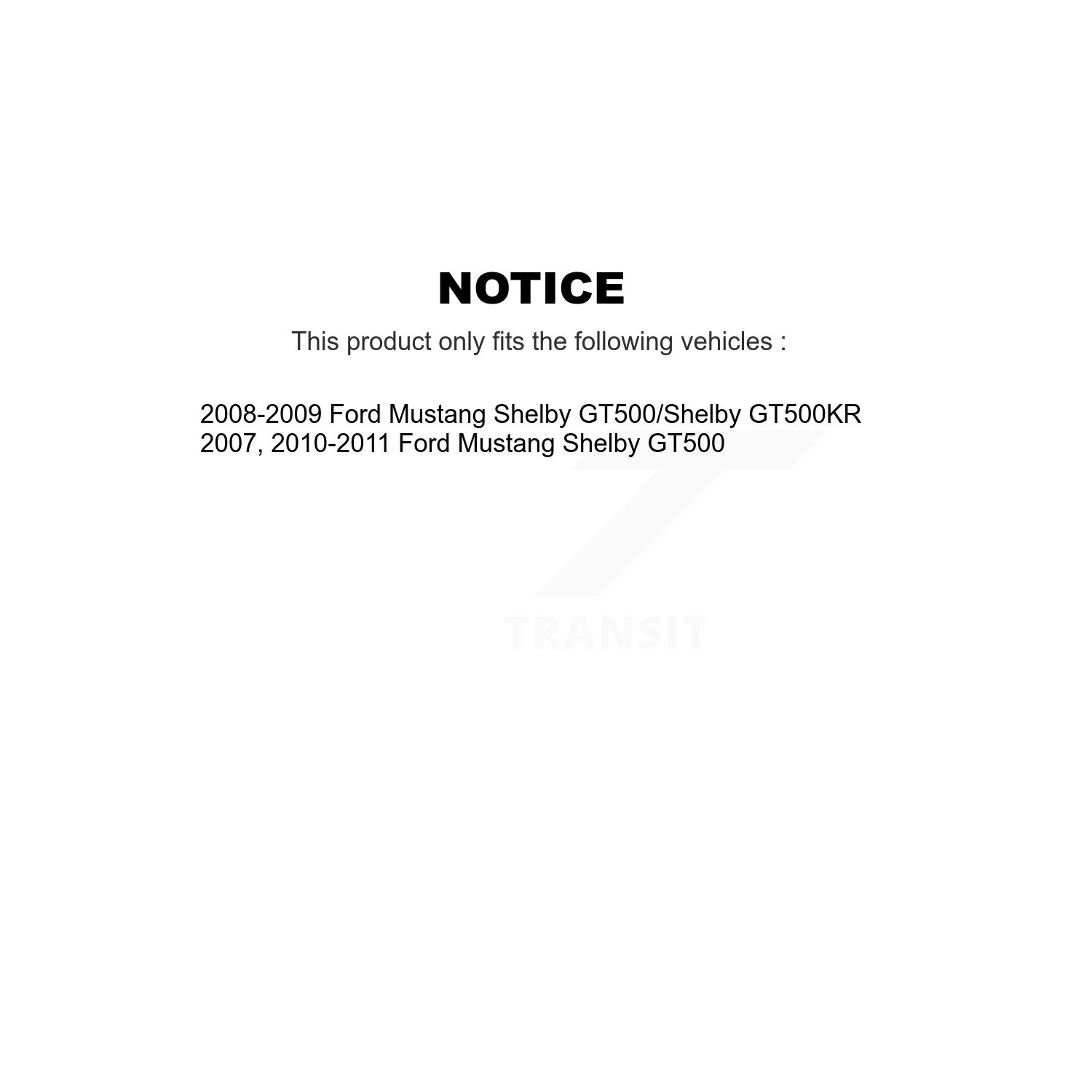 Front Semi-Metallic Rear Ceramic Pads And Coated Disc Brake Rotors Kit For Ford Mustang KGA-105066