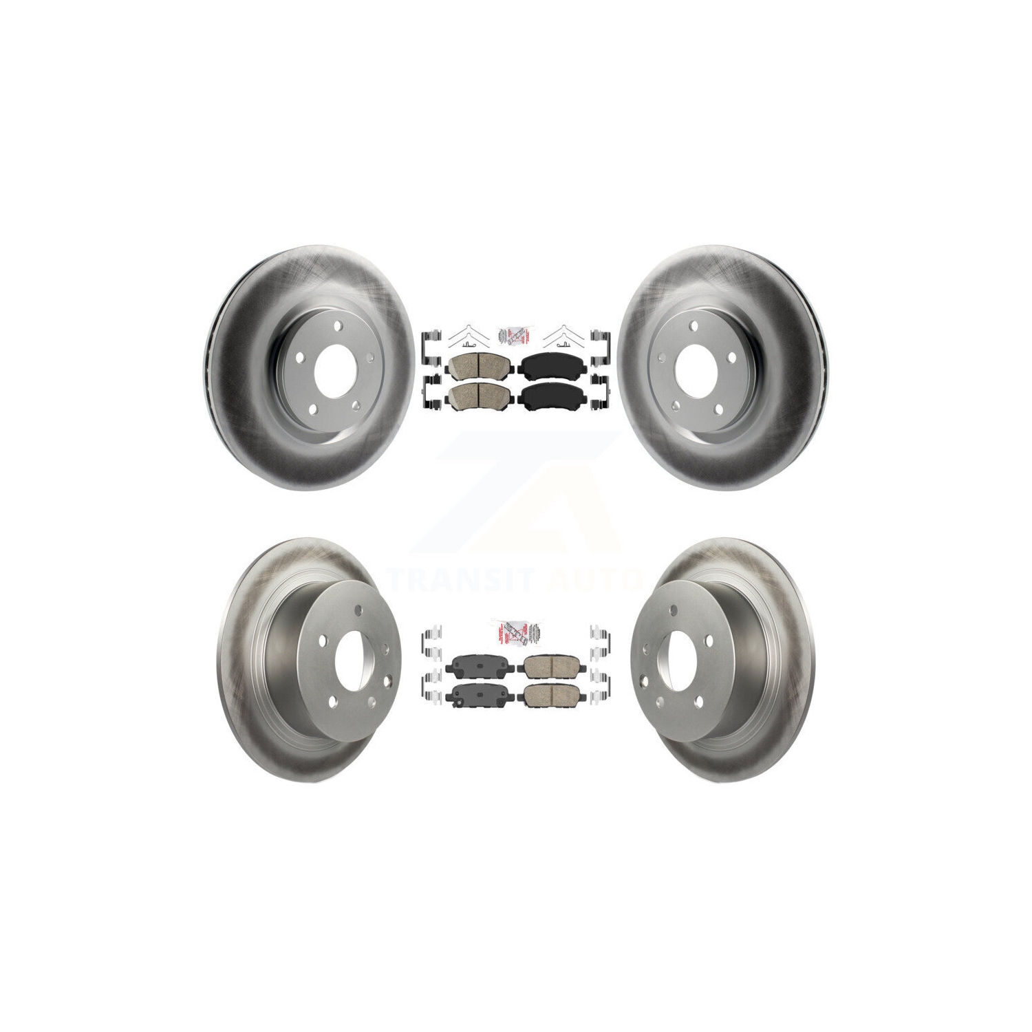 Disques de frein à disque à revêtement en céramique à l'avant pour Nissan Sentra se-R Spec V KGA-102125 2007-2012