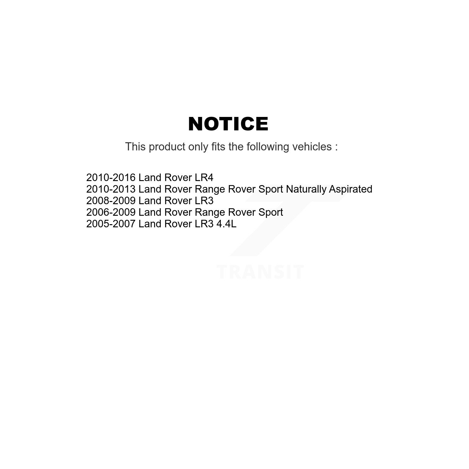 Rotor de frein à disque enduit arrière et ensemble de plaquettes semi-métalliques pour Land Rover Range Sport LR4 LR3 KGA-104049