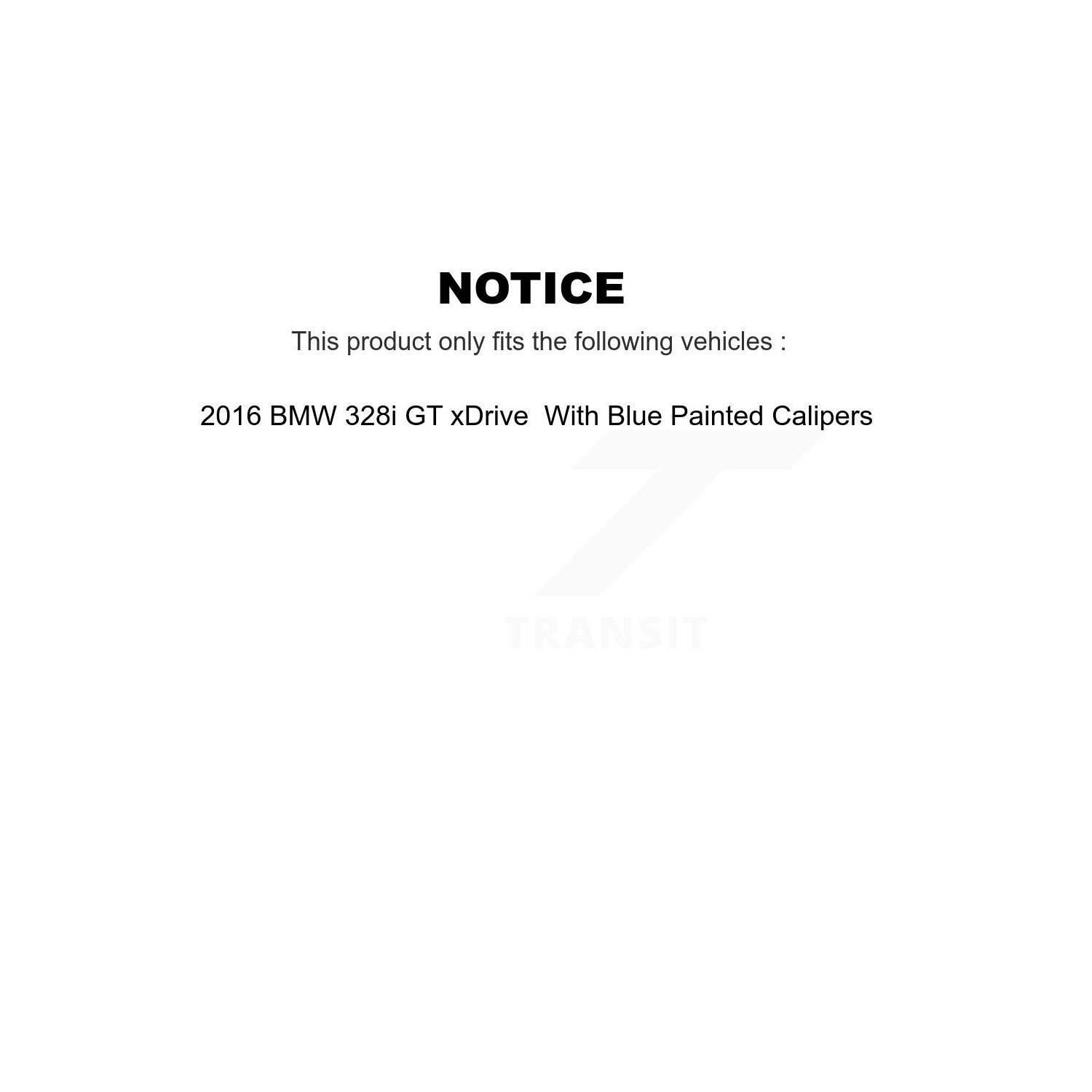 Disques de frein à disque et plaquettes de céramique gainés à l'avant pour BMW 328i GT xDrive KGC-102147