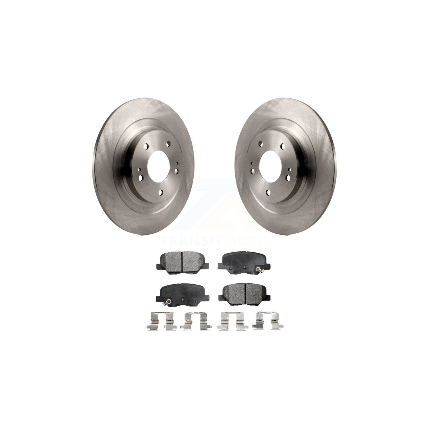 Disques de frein arrière et plaquettes semi-métalliques pour Mitsubishi RVR Outlander PHEV Sport K8F-101947