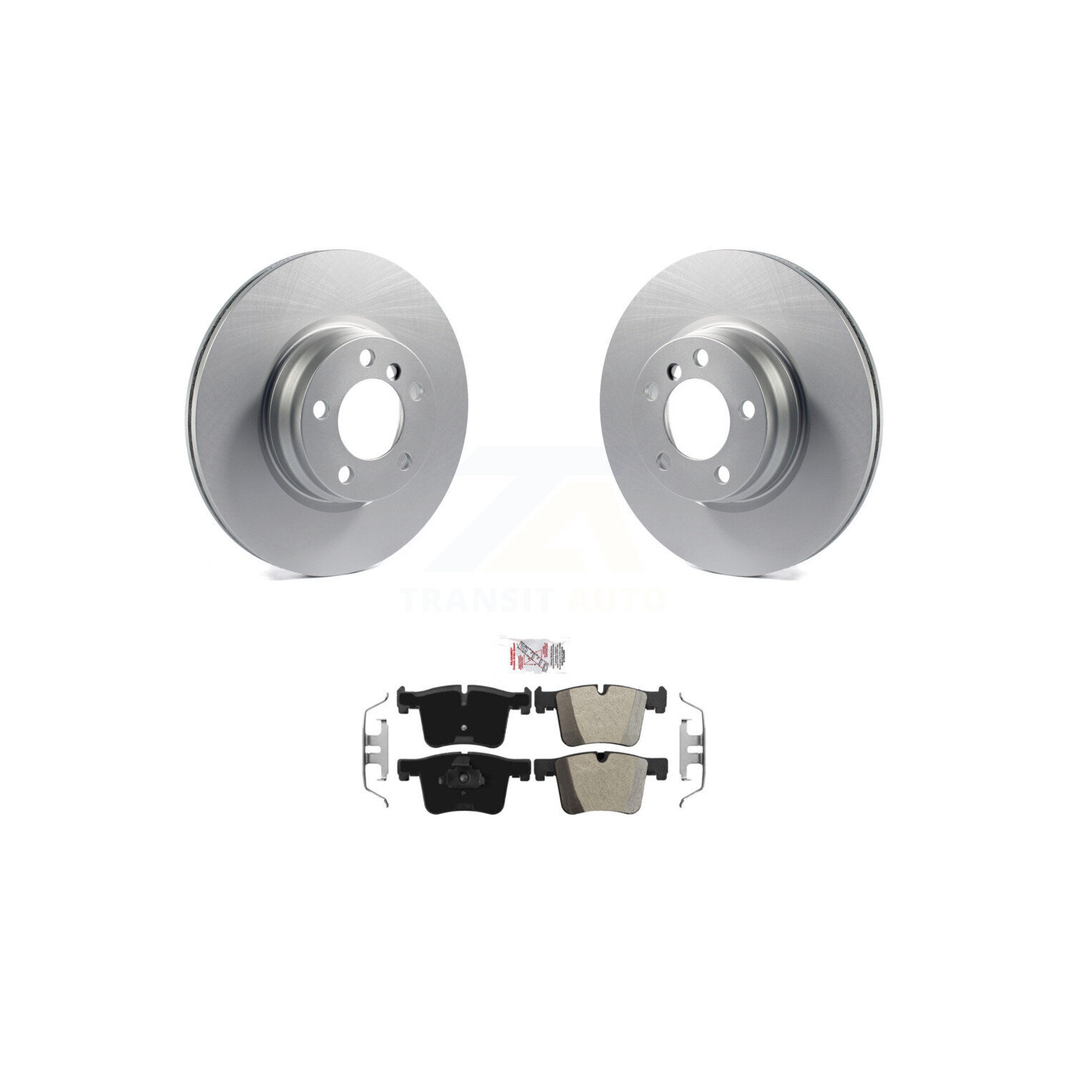 Disques de frein à disque enduits à l'avant et plaquettes semi-métalliques pour BMW 328i 330e KGA-100223