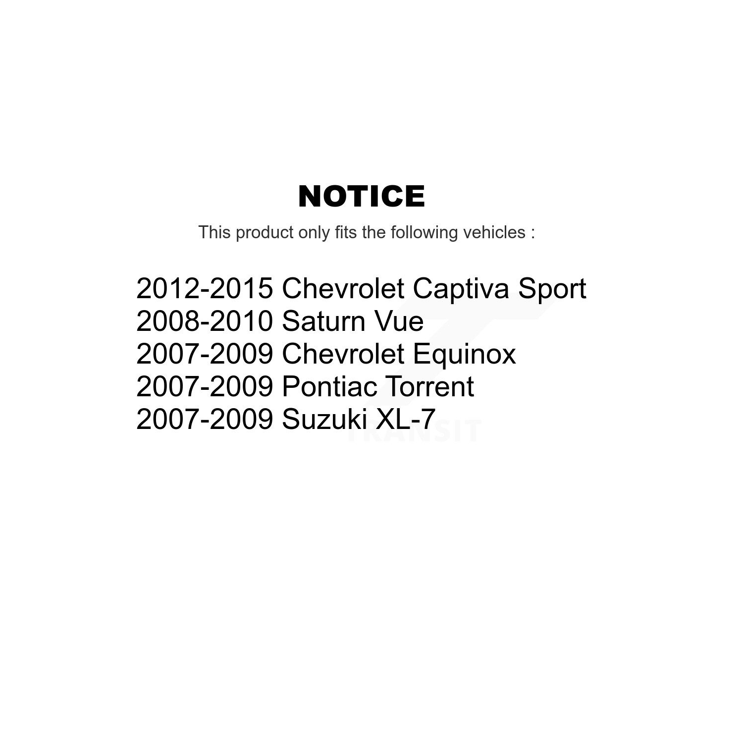 Front Coated Brake Rotor Ceramic Pad Kit For Chevrolet Equinox Pontiac Torrent Saturn Vue KGA-100888