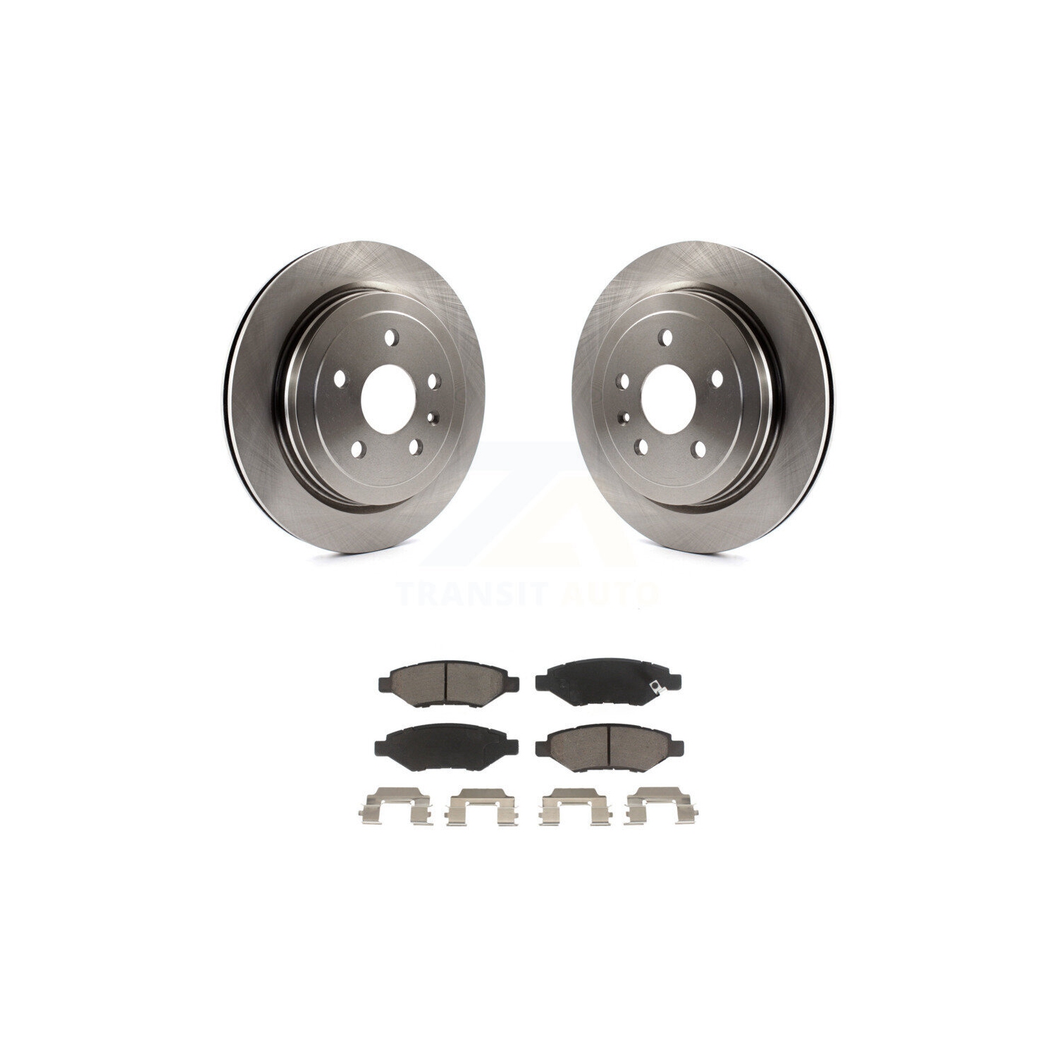 Disques de frein arrière et plaquettes en céramique pour Chevrolet Camaro Cadillac CTS K8C-101716