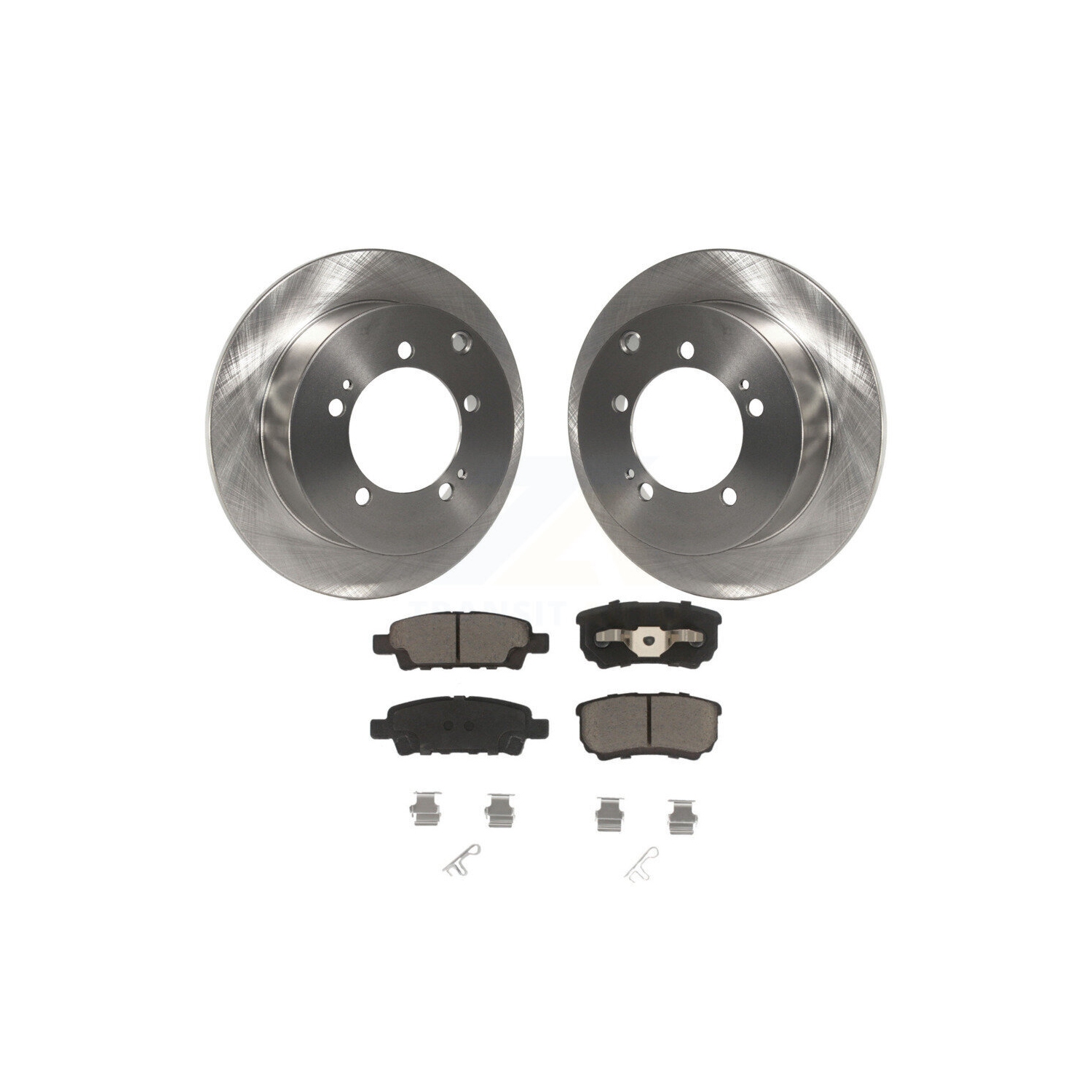 Disques de frein arrière et plaquettes en céramique pour Mitsubishi lancer Outlander K8C-102076