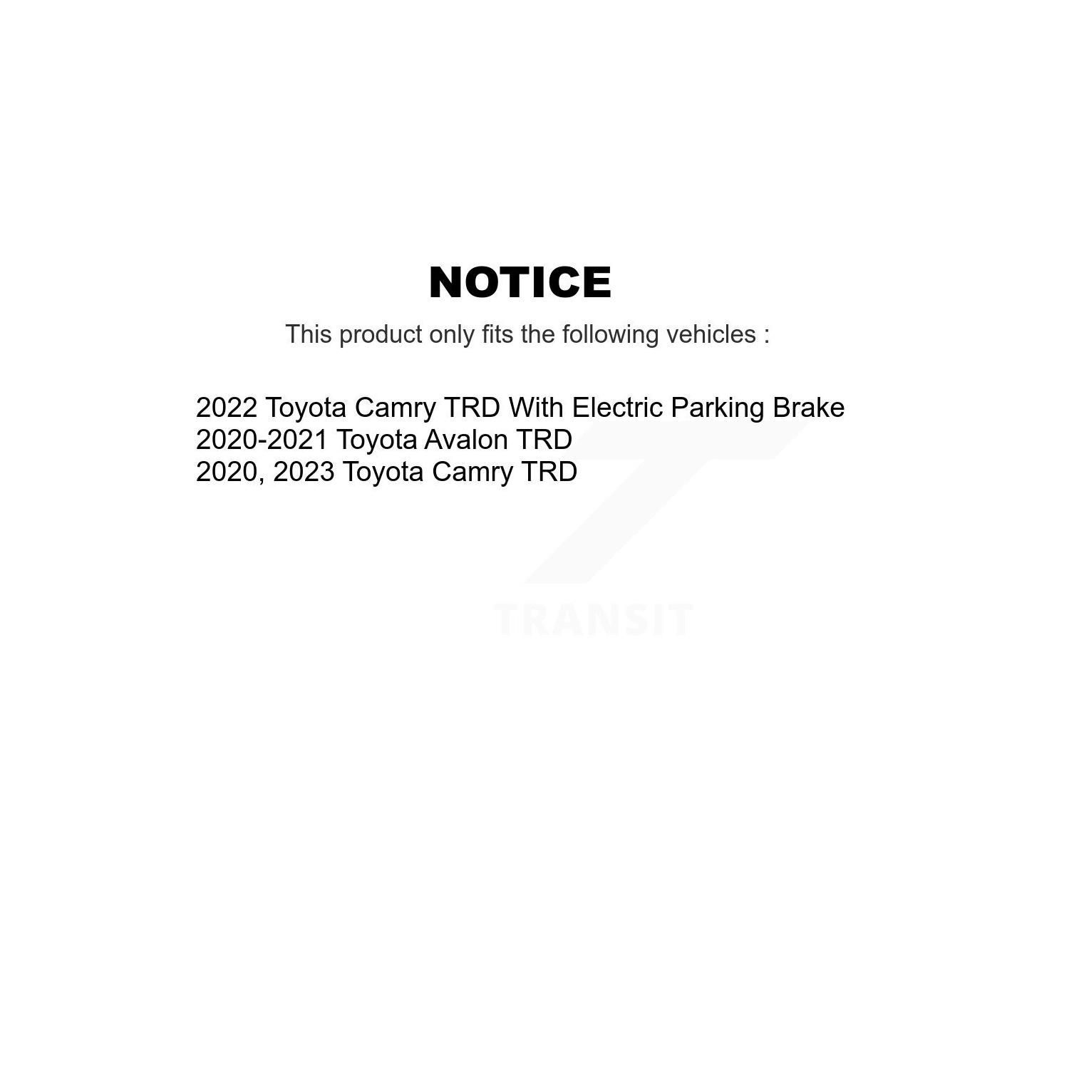 Front Rear Ceramic Pad Coated Drill Slot Disc Brake Rotor Kit For Toyota Camry Avalon TRD KDA-101324