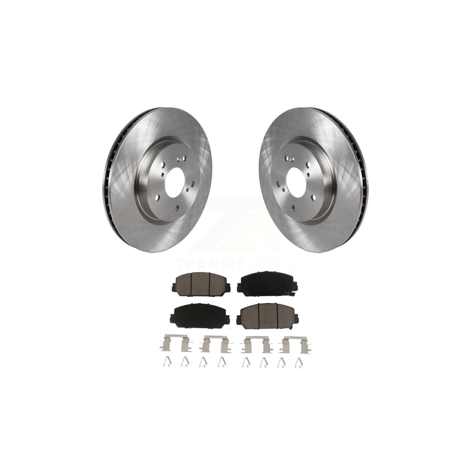 Front Disc Brake Rotors And Ceramic Pads Kit For Honda CR-V HR-V K8C-100696