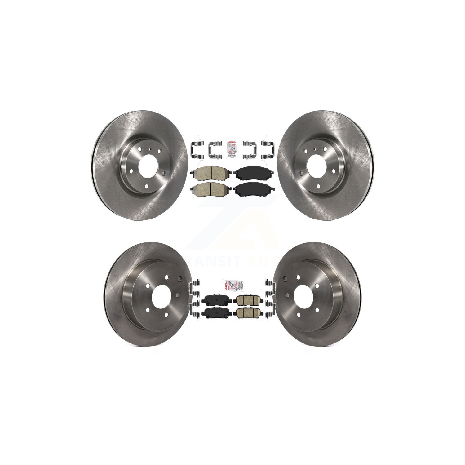 Plaquettes arrière semi-métalliques en céramique et disques de frein pour Nissan Murano K8&nbsp;A-103218