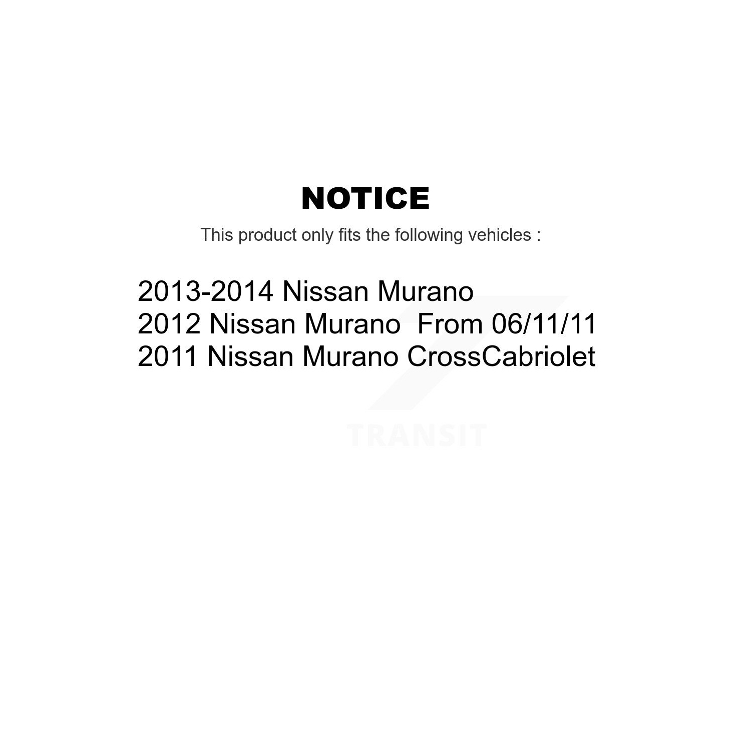 Plaquettes arrière semi-métalliques en céramique et disques de frein pour Nissan Murano K8&nbsp;A-103218