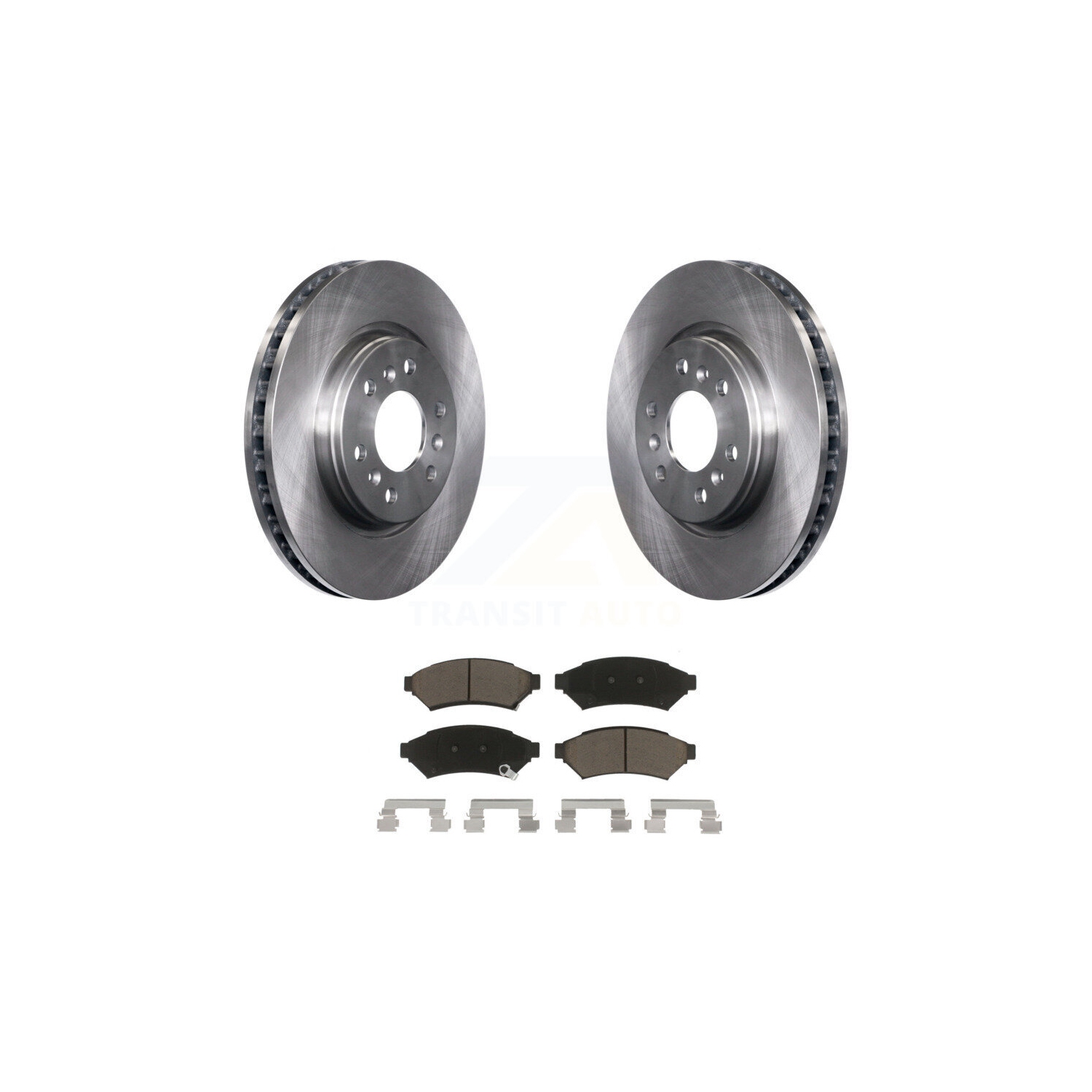 Front Brake Rotors & Ceramic Pad Kit For Pontiac Montana Chevrolet Uplander Buick Terraza K8C-100082
