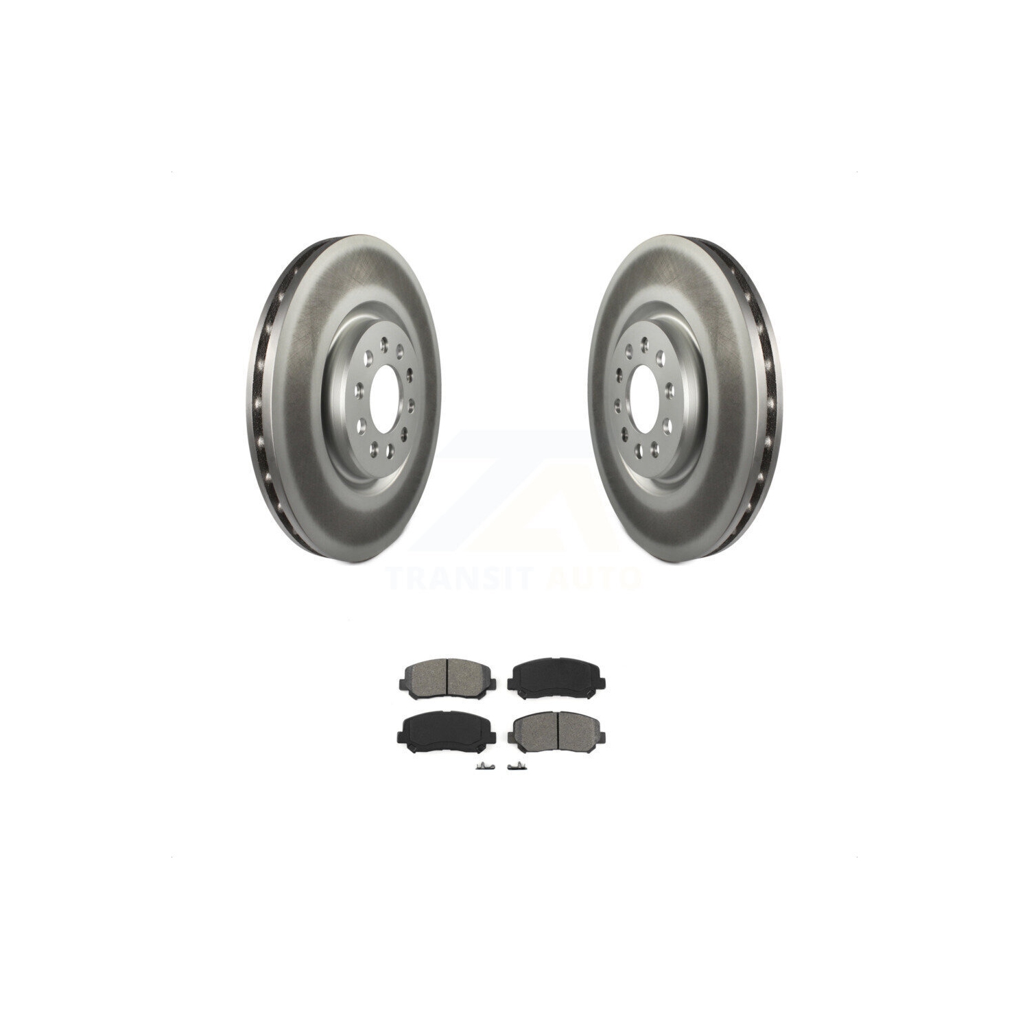 Kit de plaquettes semi-métalliques de disque de frein avant pour Jeep Cherokee avec étrier à piston unique KGS-100172