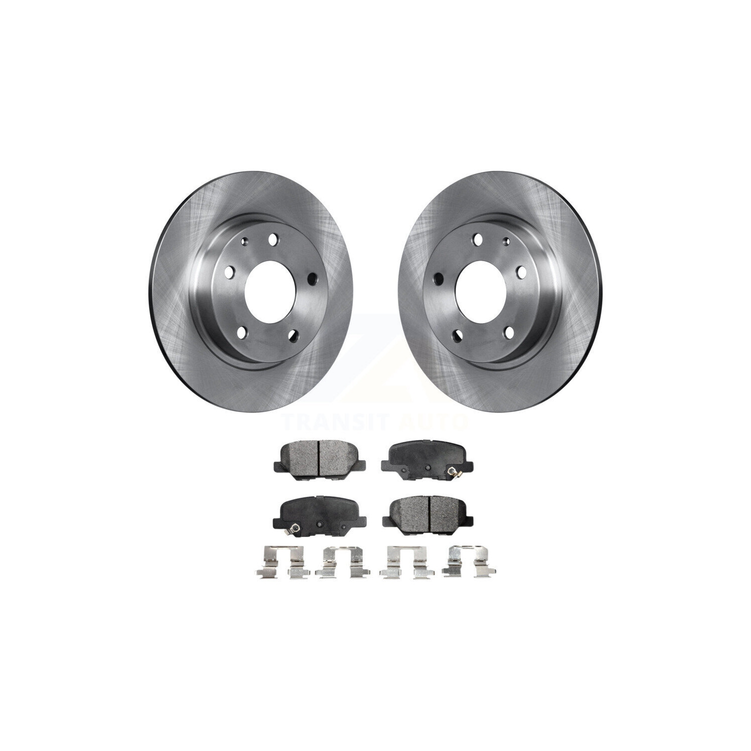 Ensemble de disques de frein arrière et plaquettes en céramique pour Mazda 3 Sport K8T-102094