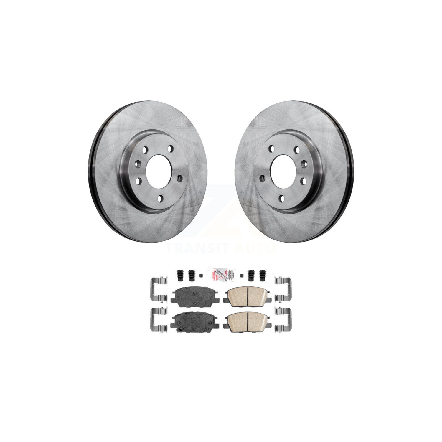 Front Brake Rotor Ceramic Pad Kit For Chevrolet Equinox GMC Terrain Malibu Buick LaCrosse K8A-103729