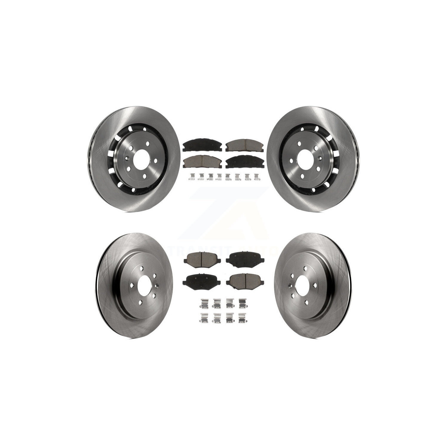 Ensemble disque de frein avant arrière et plaquettes en céramique pour Ford Explorer Flex Taurus Police Interceptor K8C-101300