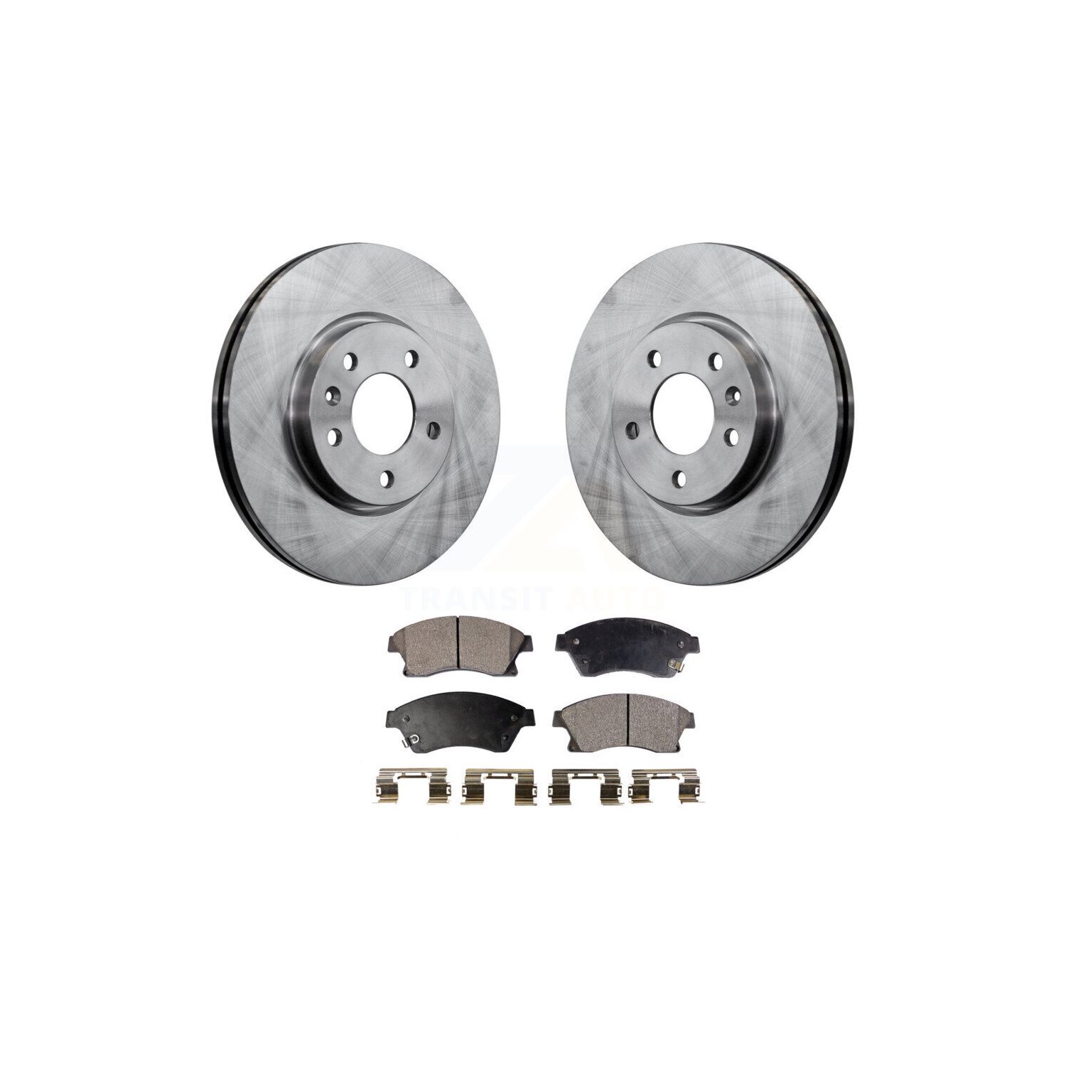 Ensemble de disques de frein à disque avant et plaquettes en céramique pour Verano K8T-100087 2012-2013 de Buick