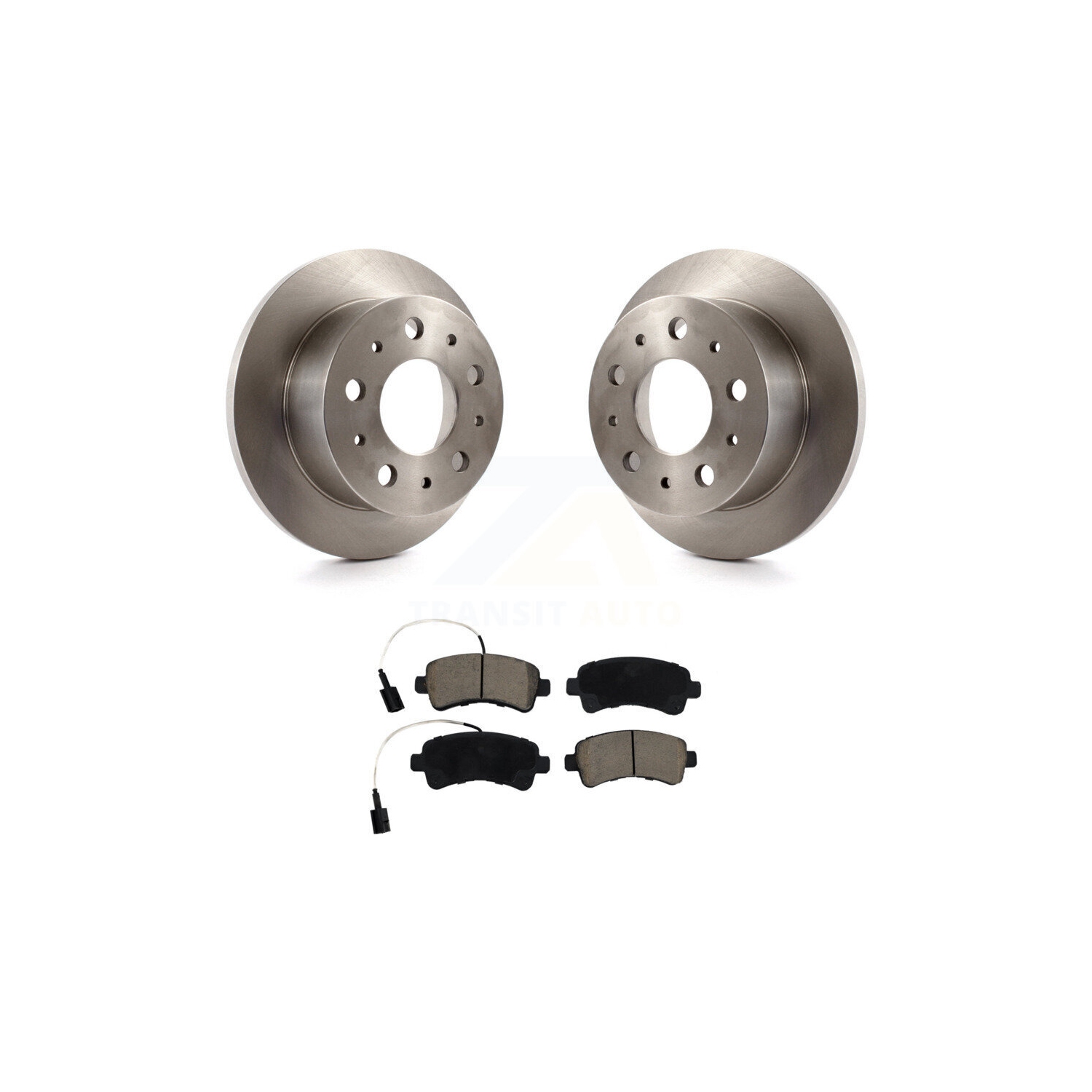 Disques de frein à disque arrière et plaquettes en céramique pour RAM Promaster 3500 K8C-102013