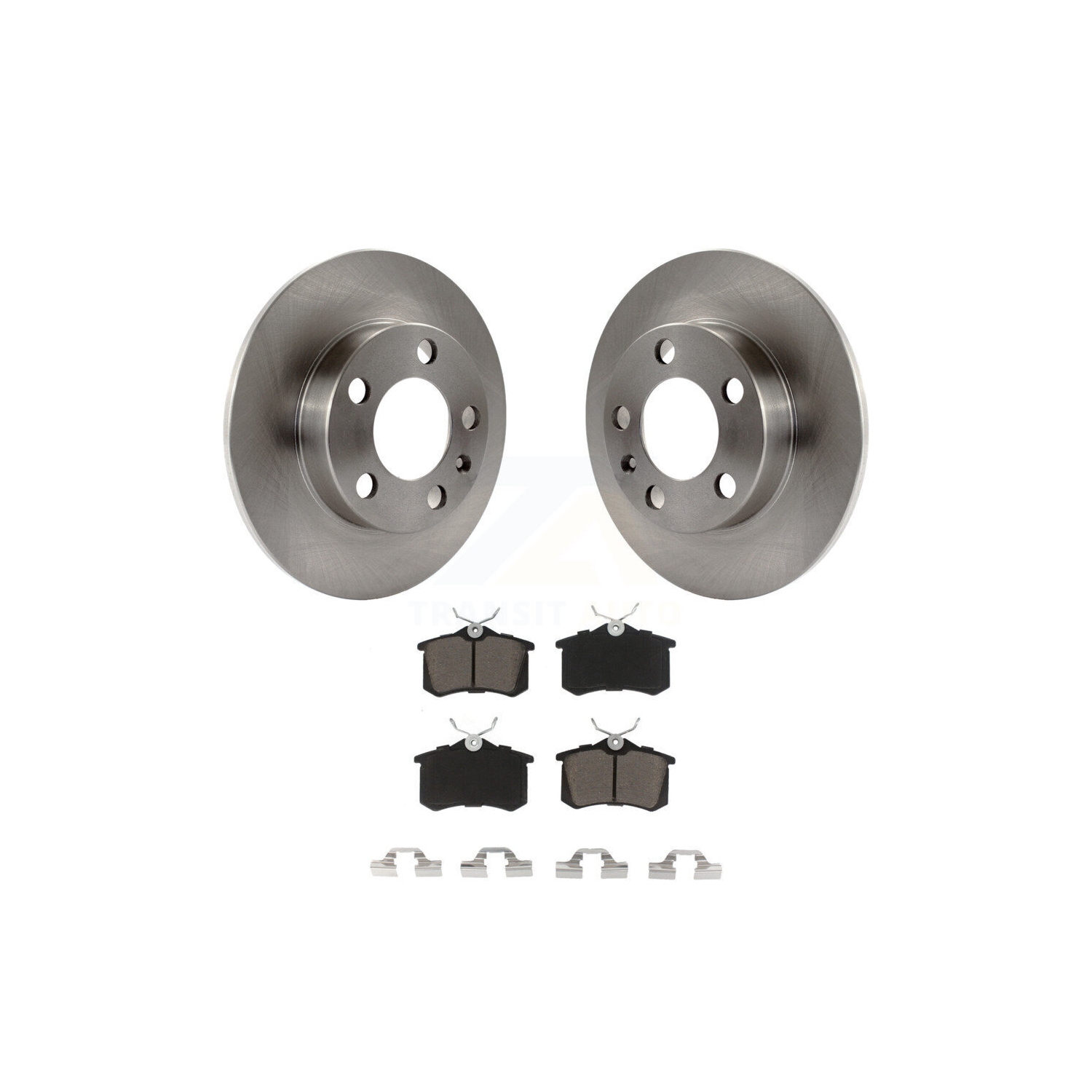 Rear Disc Brake Rotors And Ceramic Pads Kit For Volkswagen Jetta Golf City Beetle Audi TT K8C-101729