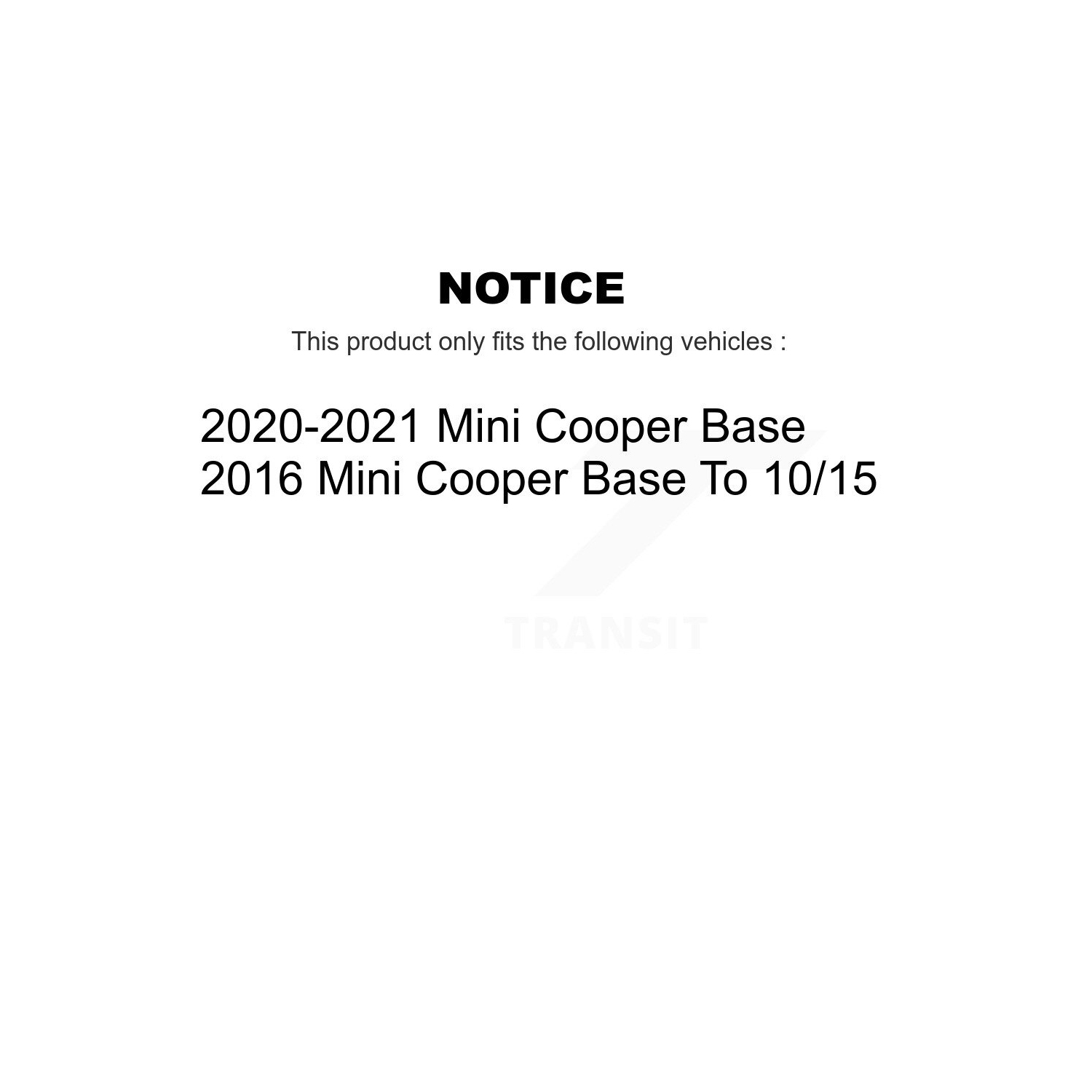 Ensemble de disques de frein avant arrière et plaquettes en céramique pour la Mini Cooper K8T-101609