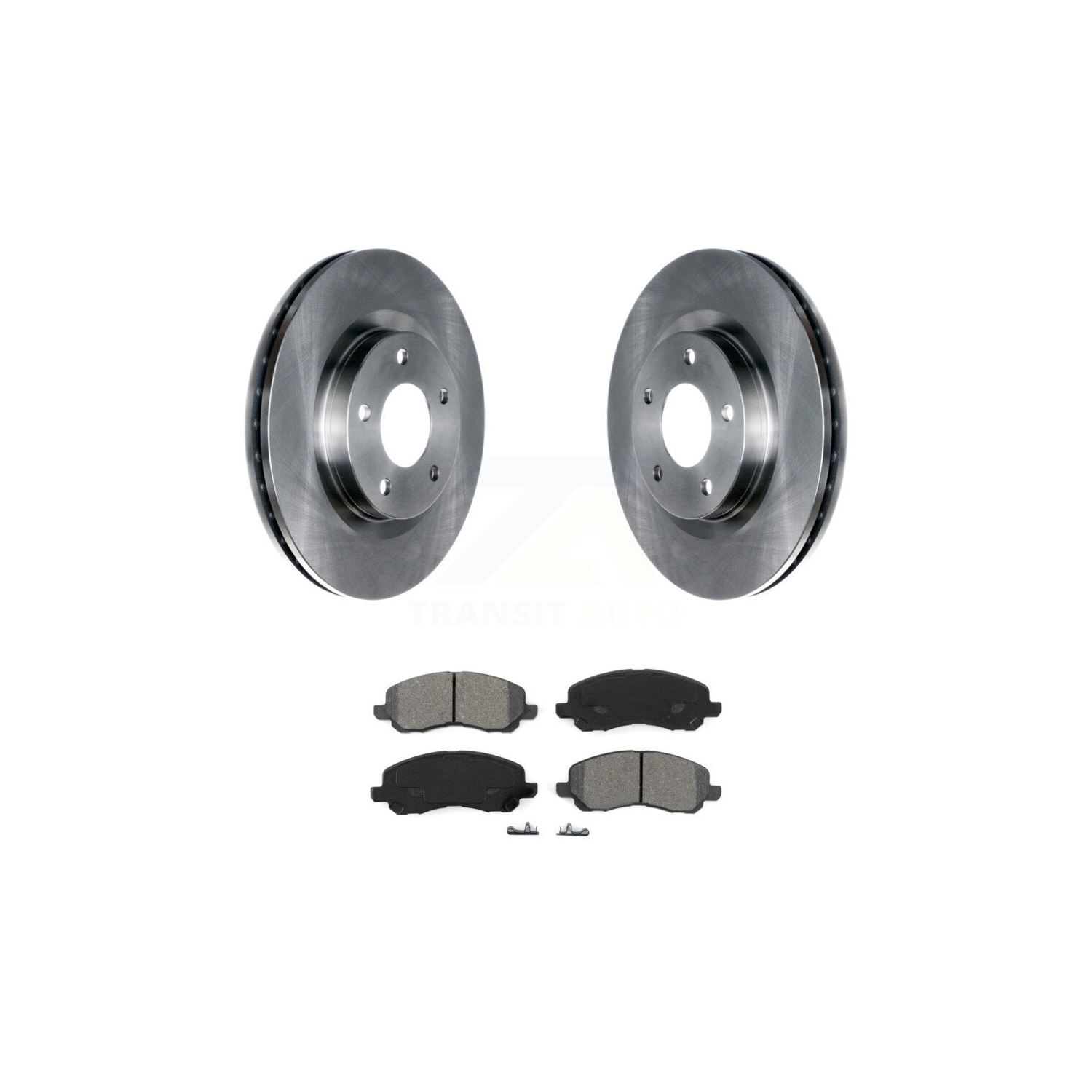 Front Brake Rotor & Semi-Metallic Pad Kit For Mitsubishi Jeep RVR Outlander Patriot Dodge K8S-100229