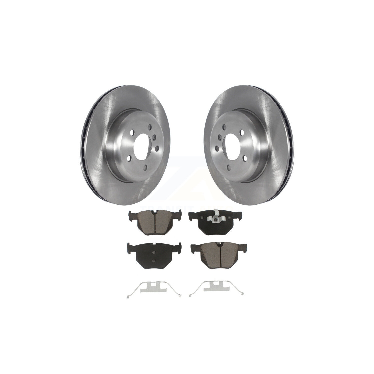 Rear Disc Brake Rotors And Ceramic Pads Kit For 2013 BMW 335i Convertible/Coupe K8C-103016