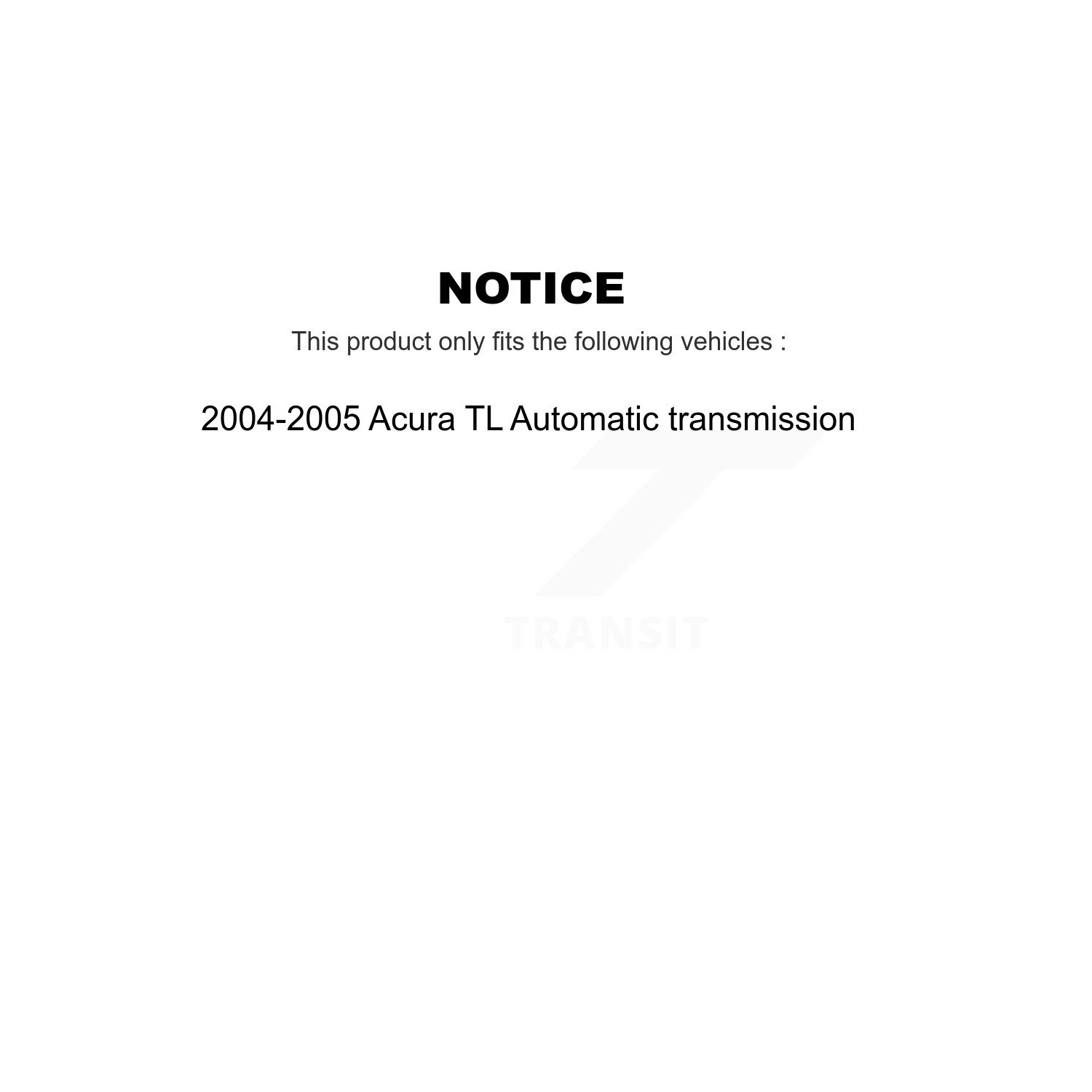 Front Disc Brake Rotors And Ceramic Pad Kit For 2004-2005 Acura TL Automatic transmission K8T-100423