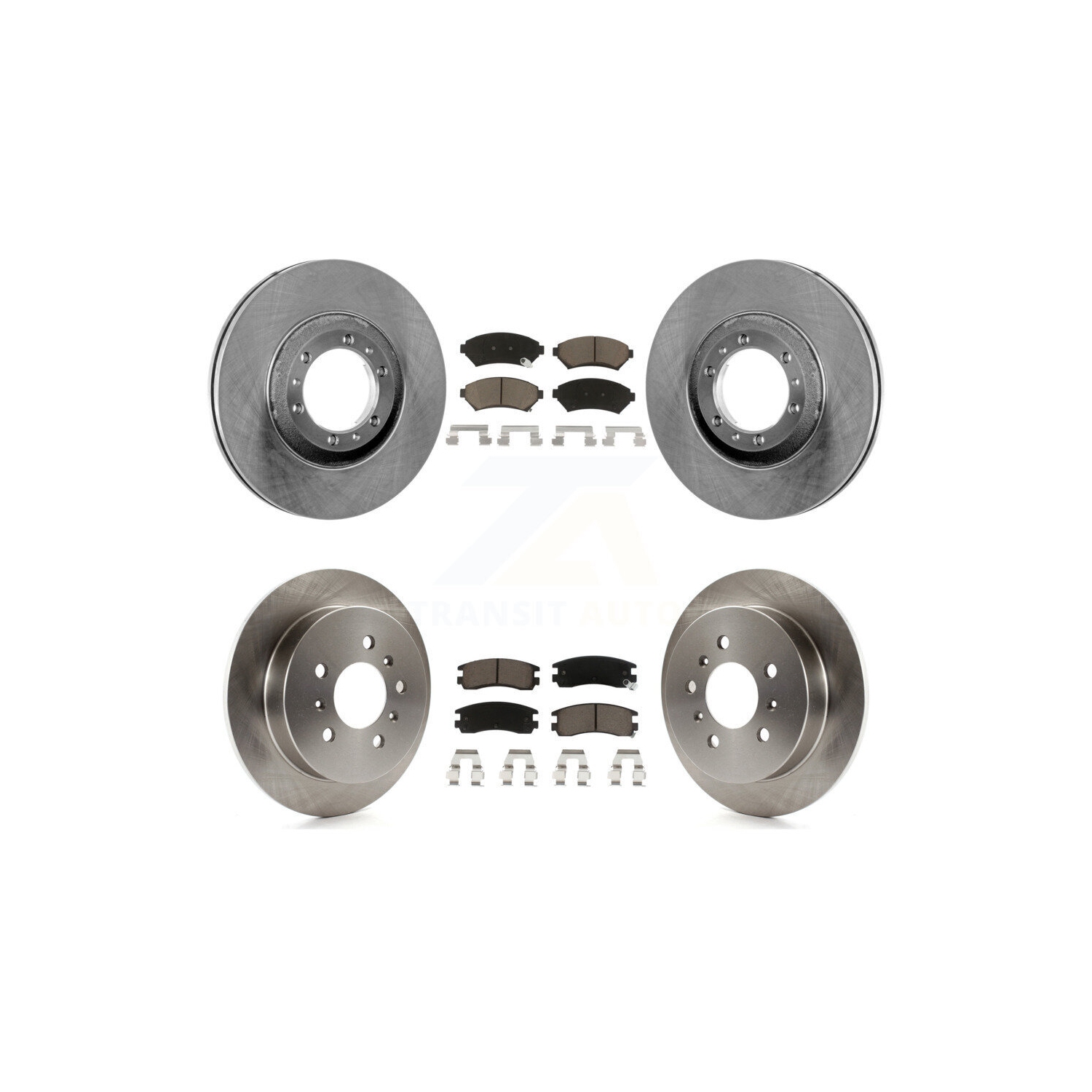 Ensemble de plaquettes en céramique pour disques de frein avant arrière pour Chevrolet Venture Pontiac Grand K8C-100725 de Buick Century