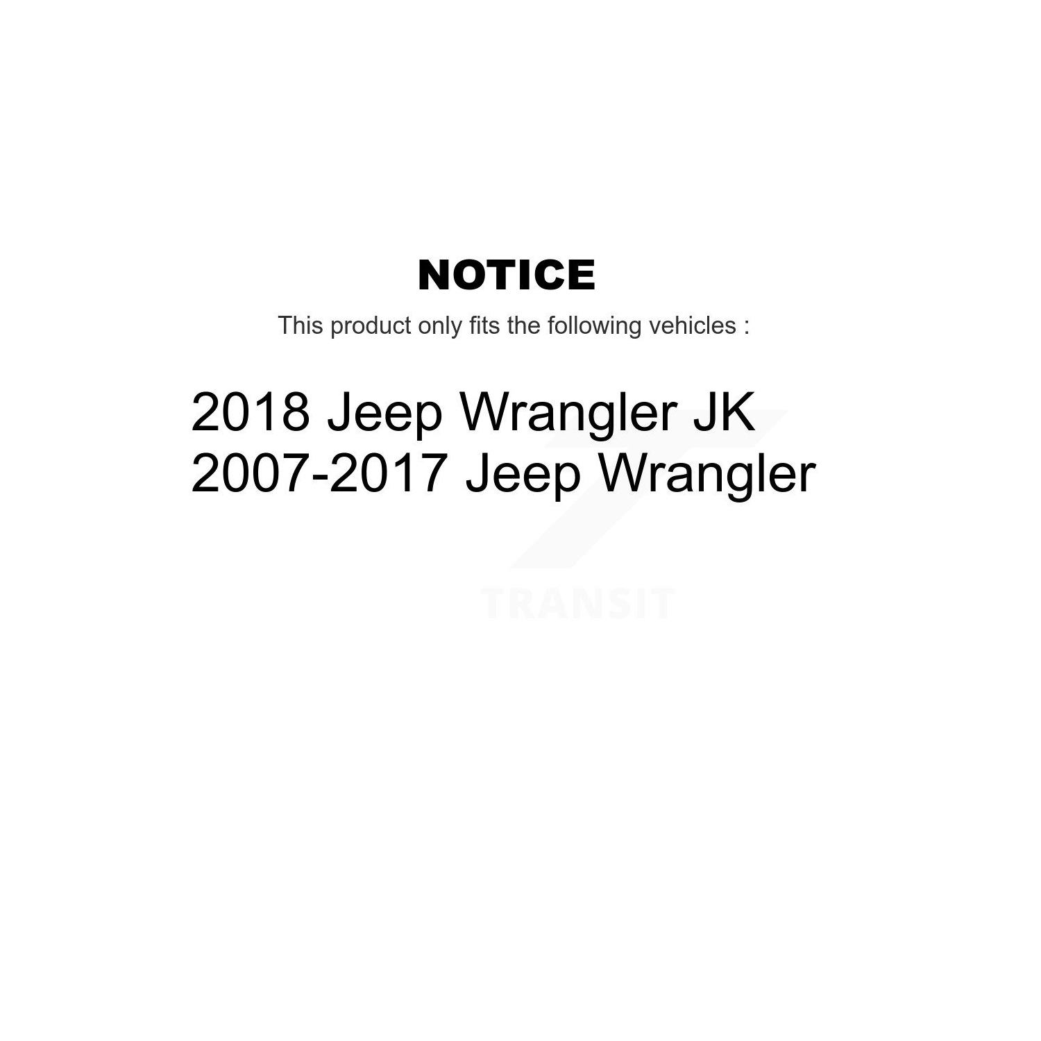 Disques de frein arrière et plaquettes en céramique pour Jeep Wrangler JK K8C-102065