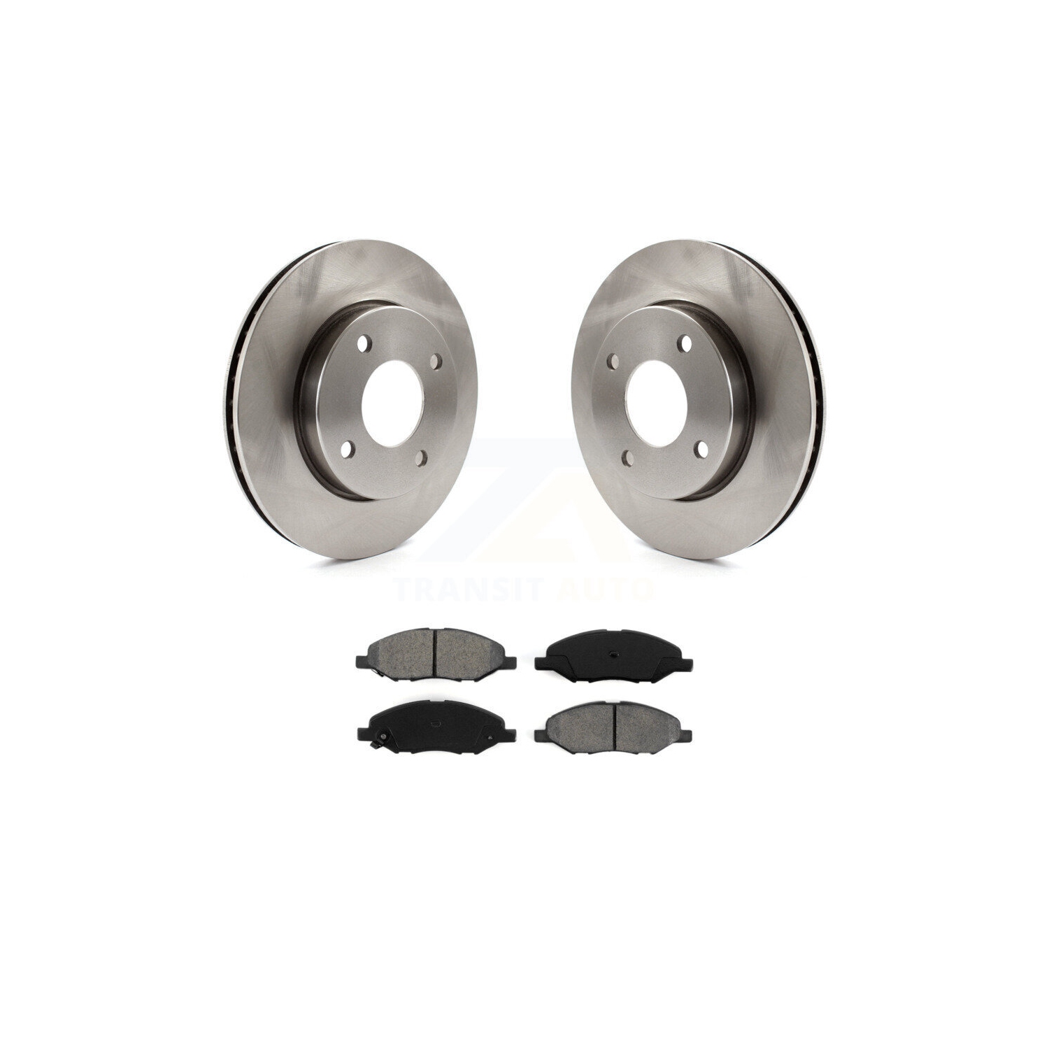 Disques de frein avant et plaquettes semi-métalliques pour Nissan Versa 1,6&nbsp;L K8S-100588 2009-2011