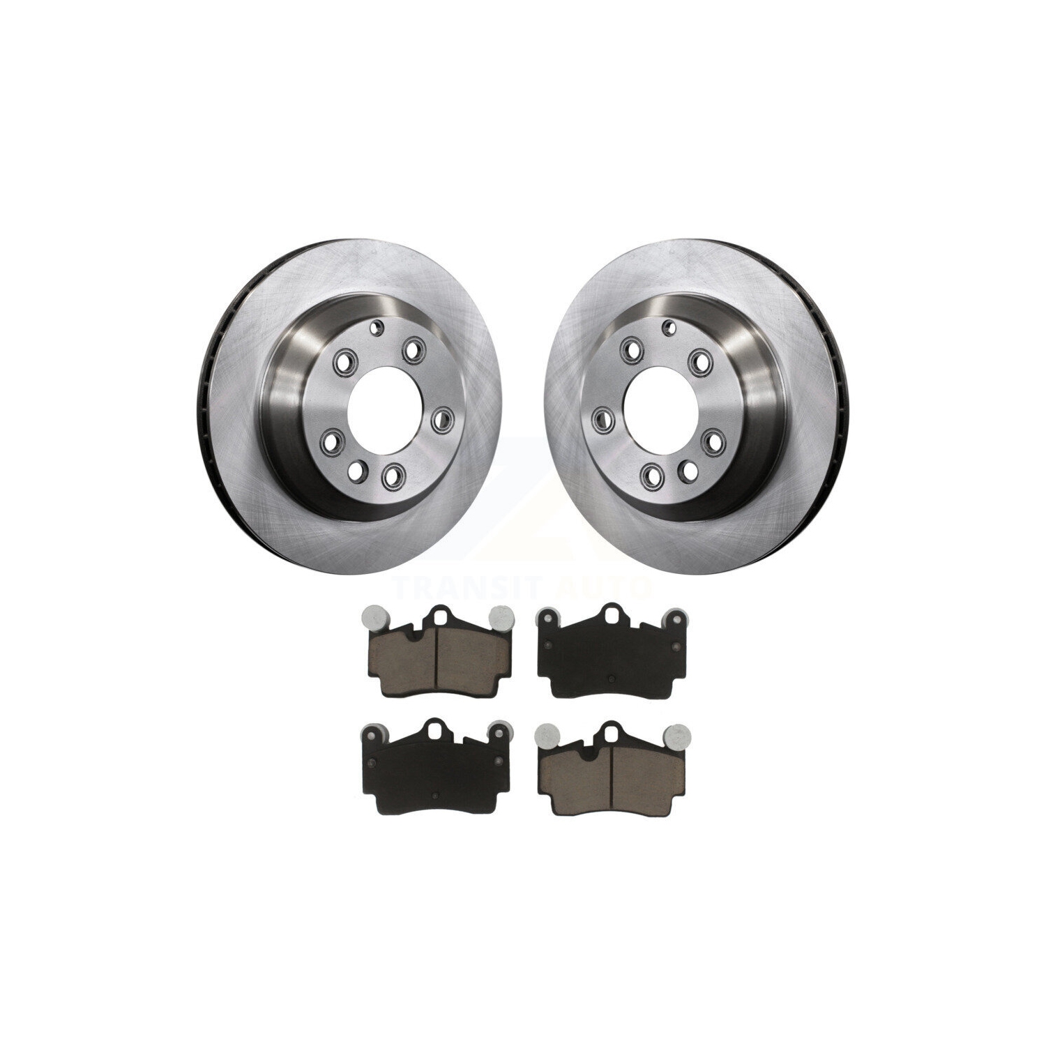 Rear Disc Brake Rotors And Ceramic Pad Kit For Audi Q7 Porsche Cayenne Volkswagen Touareg K8C-101813