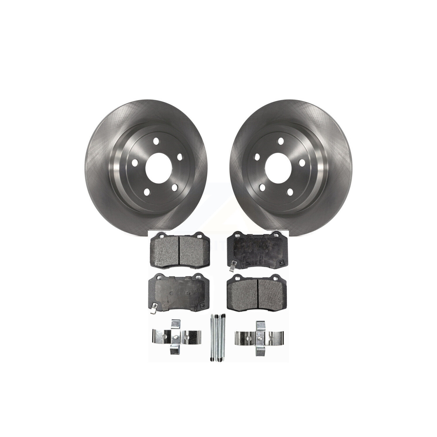 Rear Disc Brake Rotors And Ceramic Pads Kit For Jeep Grand Cherokee Dodge Durango K8T-104340
