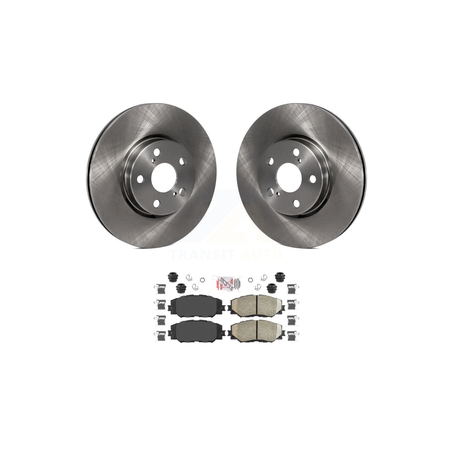 Ensemble de disques de frein à disque avant et de plaquettes en céramique pour Toyota Corolla Matrix Pontiac Vibe Scion xD 8&nbsp;A-103929