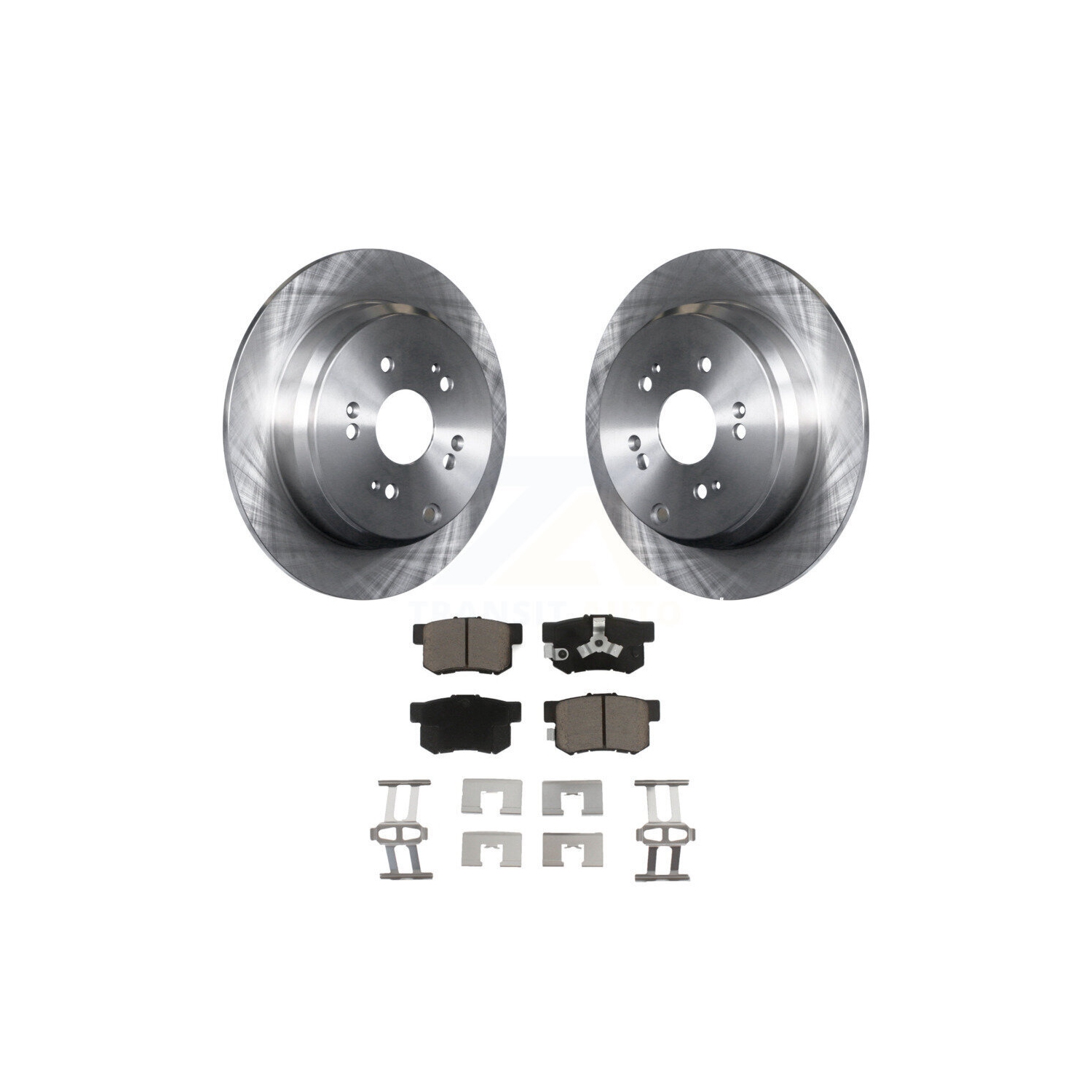 Rear Disc Brake Rotors And Ceramic Pads Kit For Honda CR-V Acura RDX K8C-102000