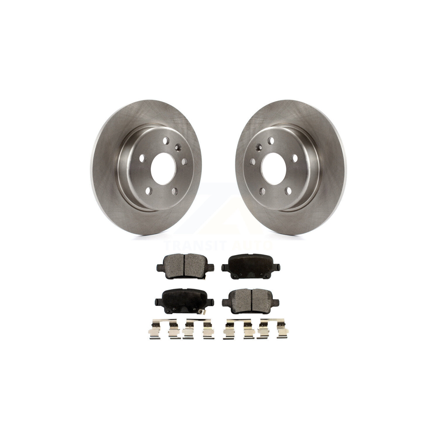 Ensemble de disques de frein arrière et plaquettes en céramique pour Cruze Bolt EV Volt EUV K8T-102117 de Chevrolet