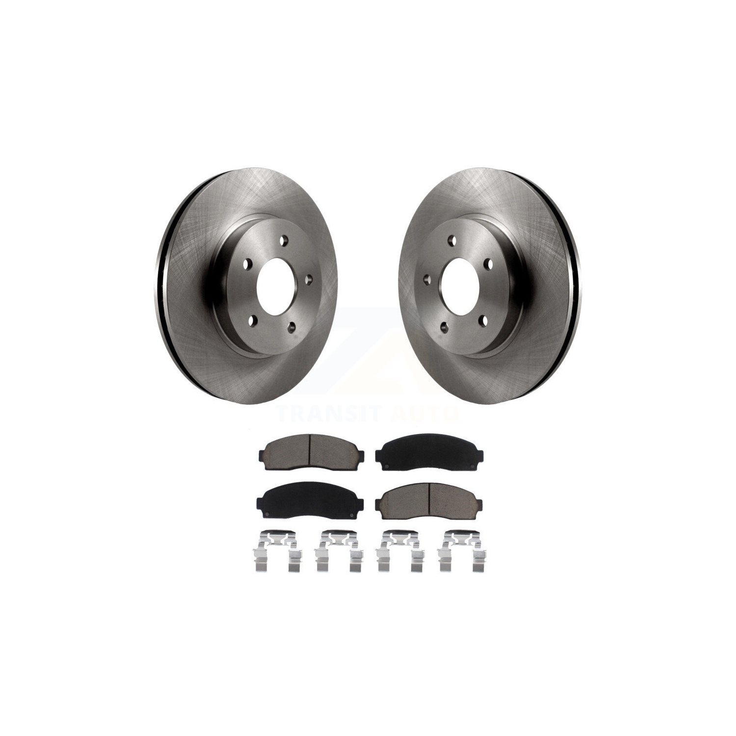 Front Disc Brake Rotor & Ceramic Pad Kit For Saturn Vue Chevrolet Equinox Pontiac Torrent K8C-100380