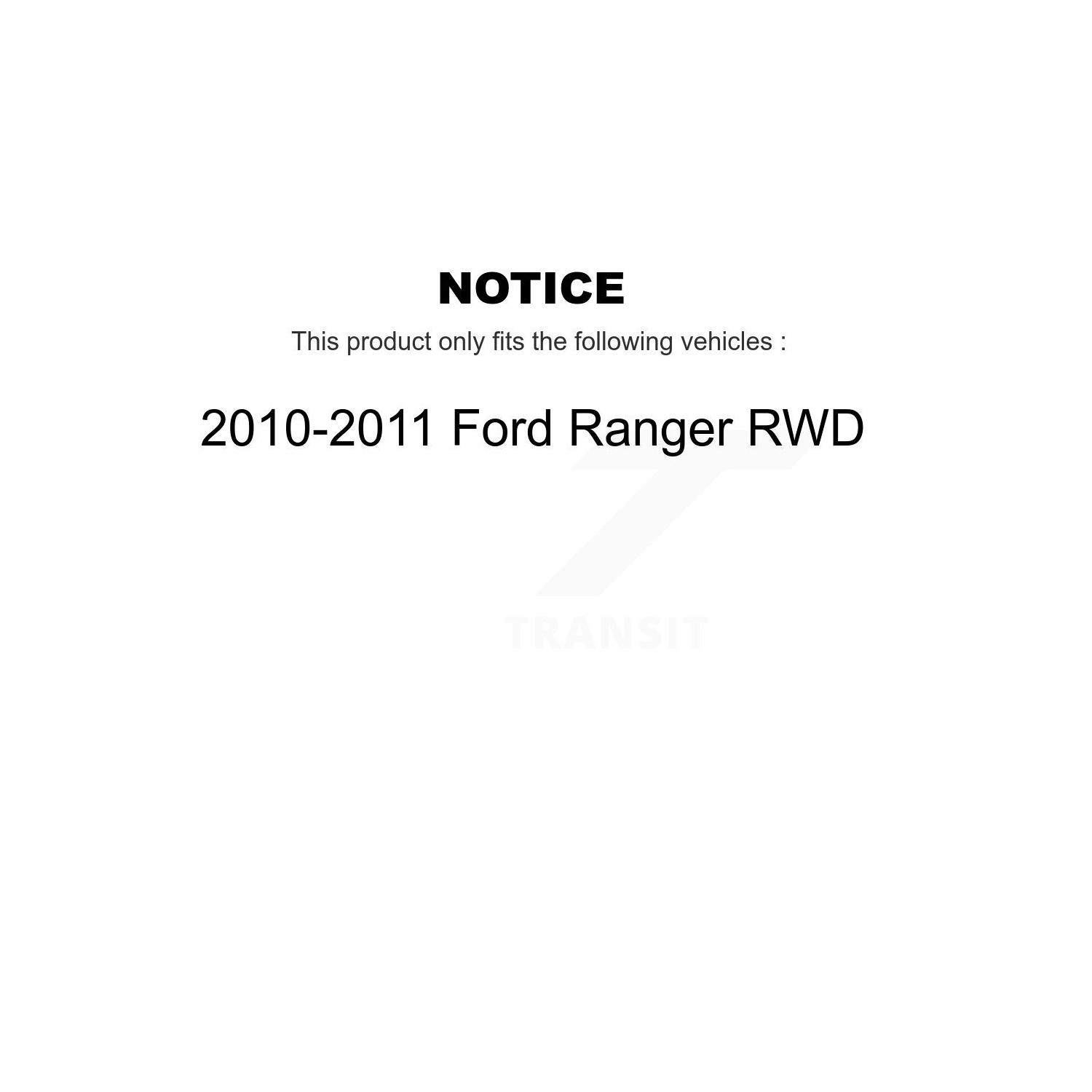 Disques de frein à disque arrière avant et plaquettes en céramique pour Ford ranger K8C-102653 2010-2011