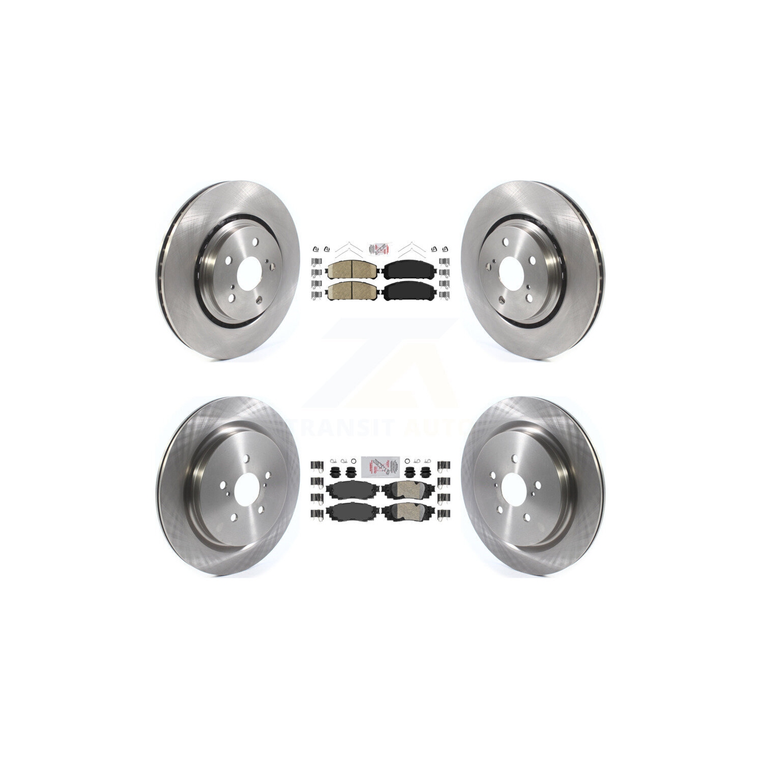 Plaquettes de frein avant arrière en céramique et disques de frein pour Lexus RX350 RX450&nbsp;h RX350&nbsp;L RX450hL K8&nbsp;A-103148