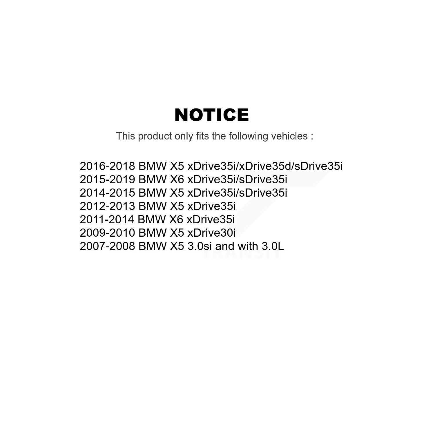 Front Rear Coated Drilled Slotted Disc Brake Rotors & Semi-Metallic Pad Kit For BMW X5 X6 KDS-100300