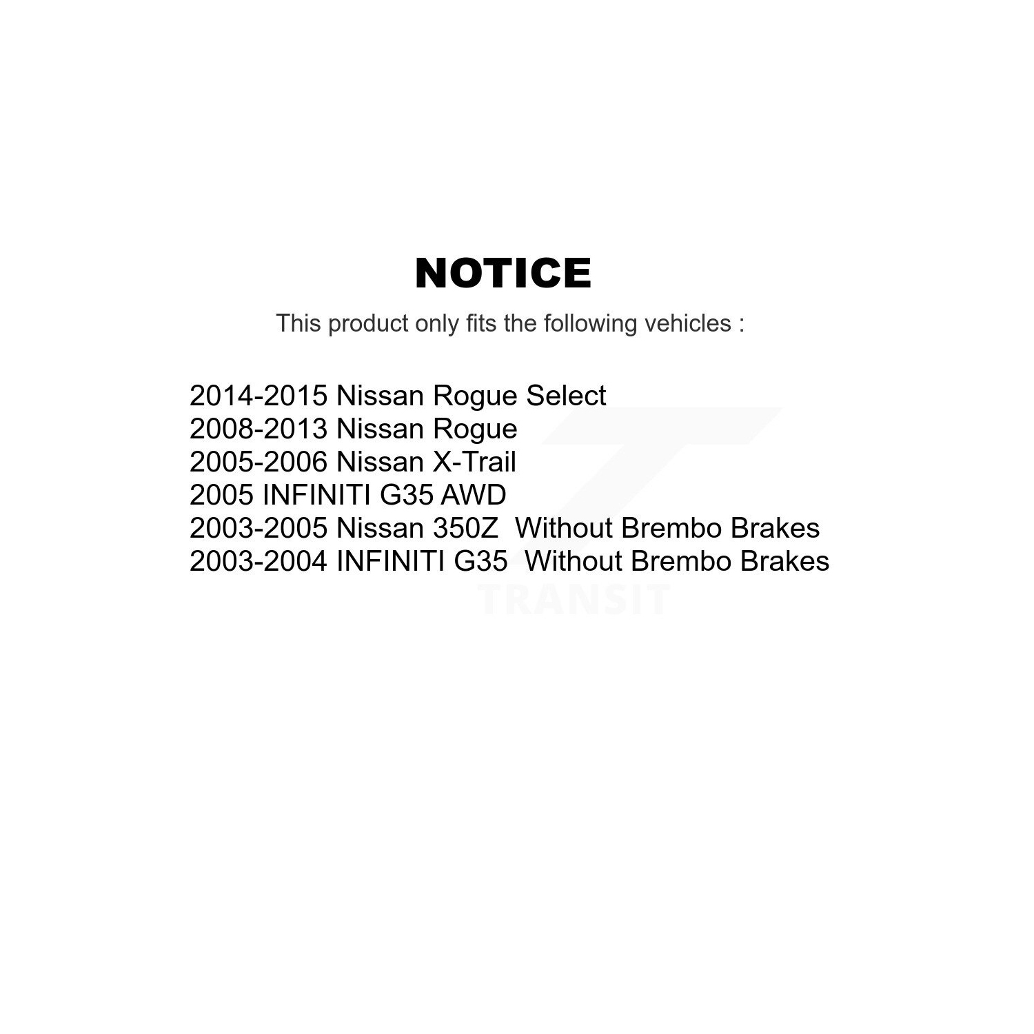 Rear Drill Slot Brake Rotors Ceramic Pad Kit For Nissan Rogue Sport Qashqai LEAF Juke G35 KDA-102201