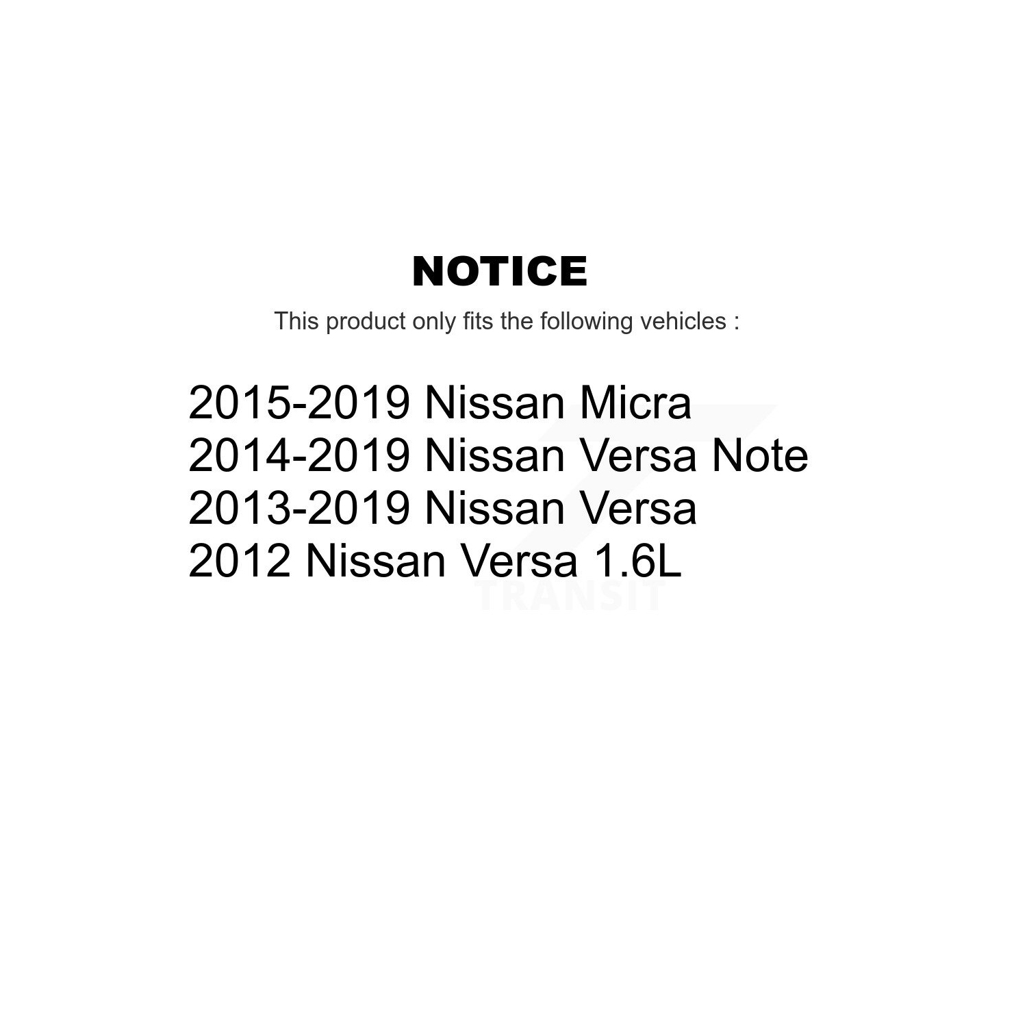 Front Disc Brake Rotors And Ceramic Pads Kit For Nissan Micra Versa Note K8T-100649