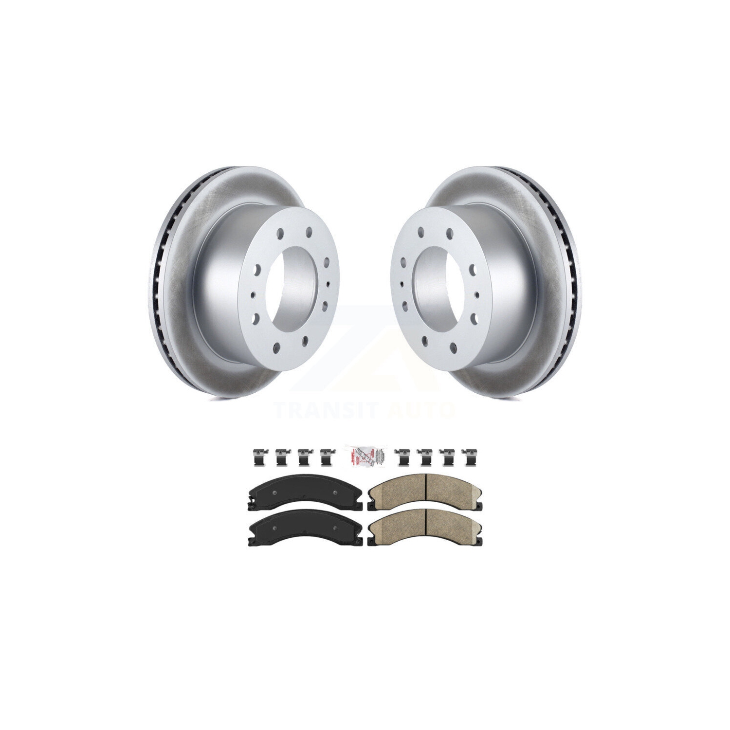 Ensemble disque de frein arrière et plaquettes en céramique pour Chevrolet Sierra 2500 HD Silverado 3500 KGA-103527 de GMC