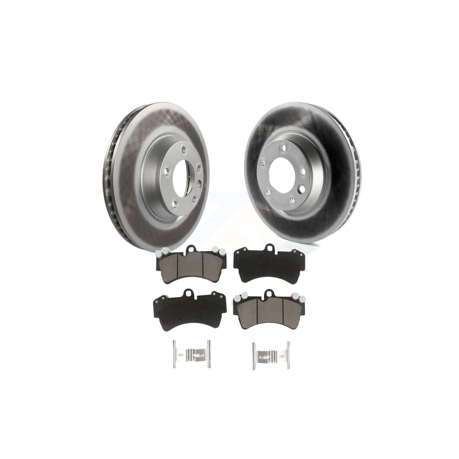 Kit de plaquettes de frein avant enduites de revêtement de céramique pour Audi Q7 Porsche Cayenne Volkswagen Touareg KGC-101405