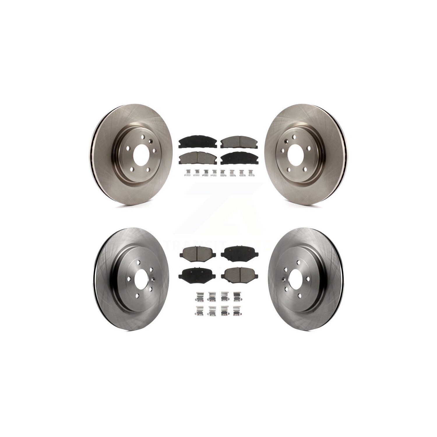 Front Rear Brake Rotors Ceramic Pad Kit For 13 Ford Explorer Sport With Heavy Duty Brakes K8C-101303