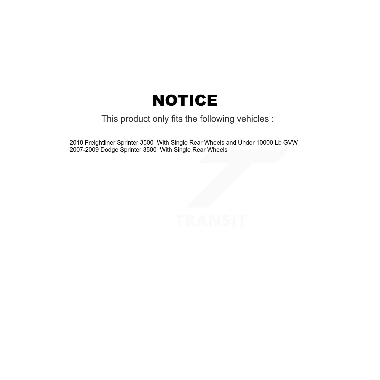 Front Rear Semi-Metallic Pad & Disc Brake Rotors Kit For Dodge Sprinter 3500 Freightliner K8A-106698