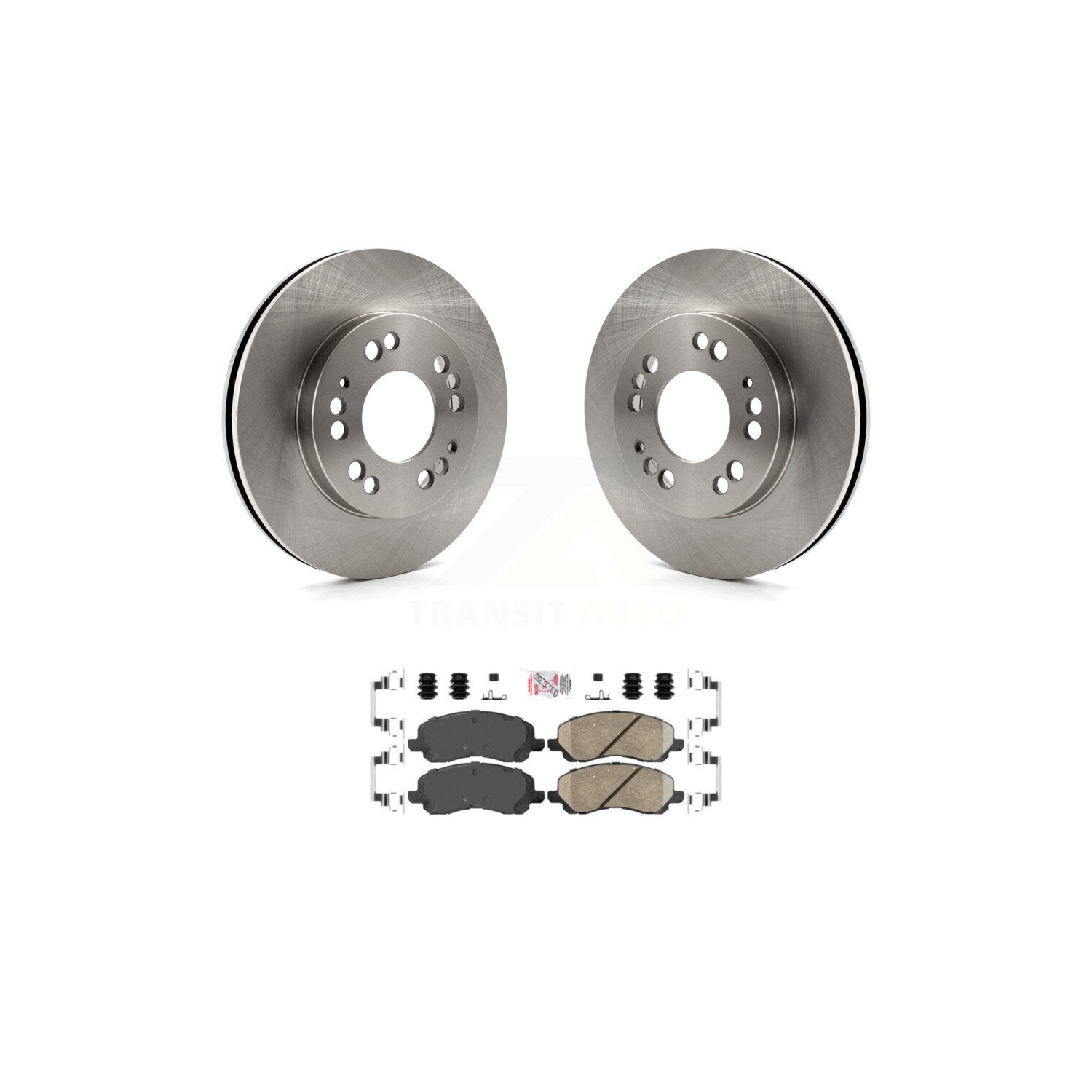 Front Disc Brake Rotor Ceramic Pad Kit For 2001 Mitsubishi Eclipse Galant From 06/01 2.4L K8A-104010