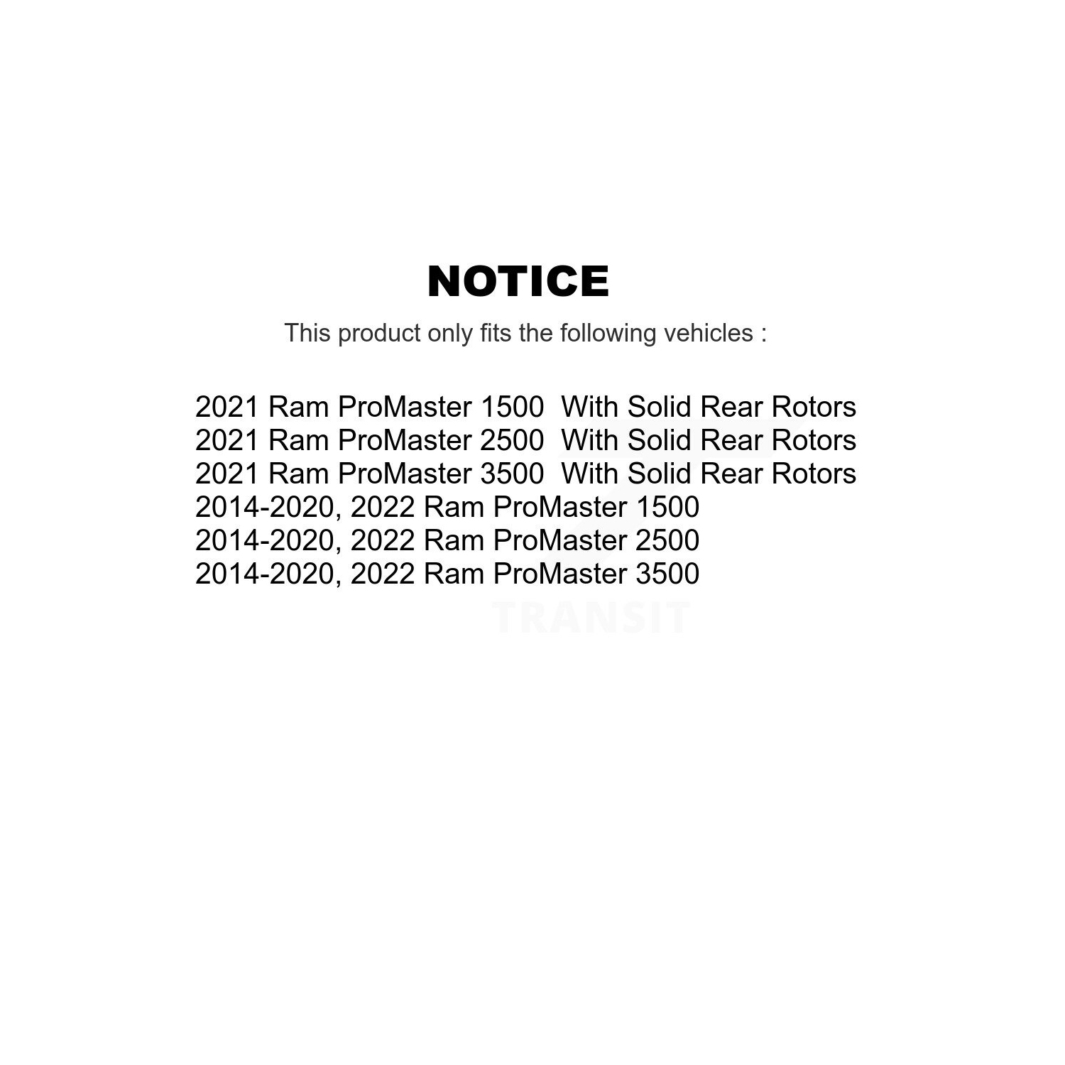 Front Coated Disc Brake Rotors And Ceramic Pads Kit For Ram ProMaster 2500 3500 1500 KGC-100040