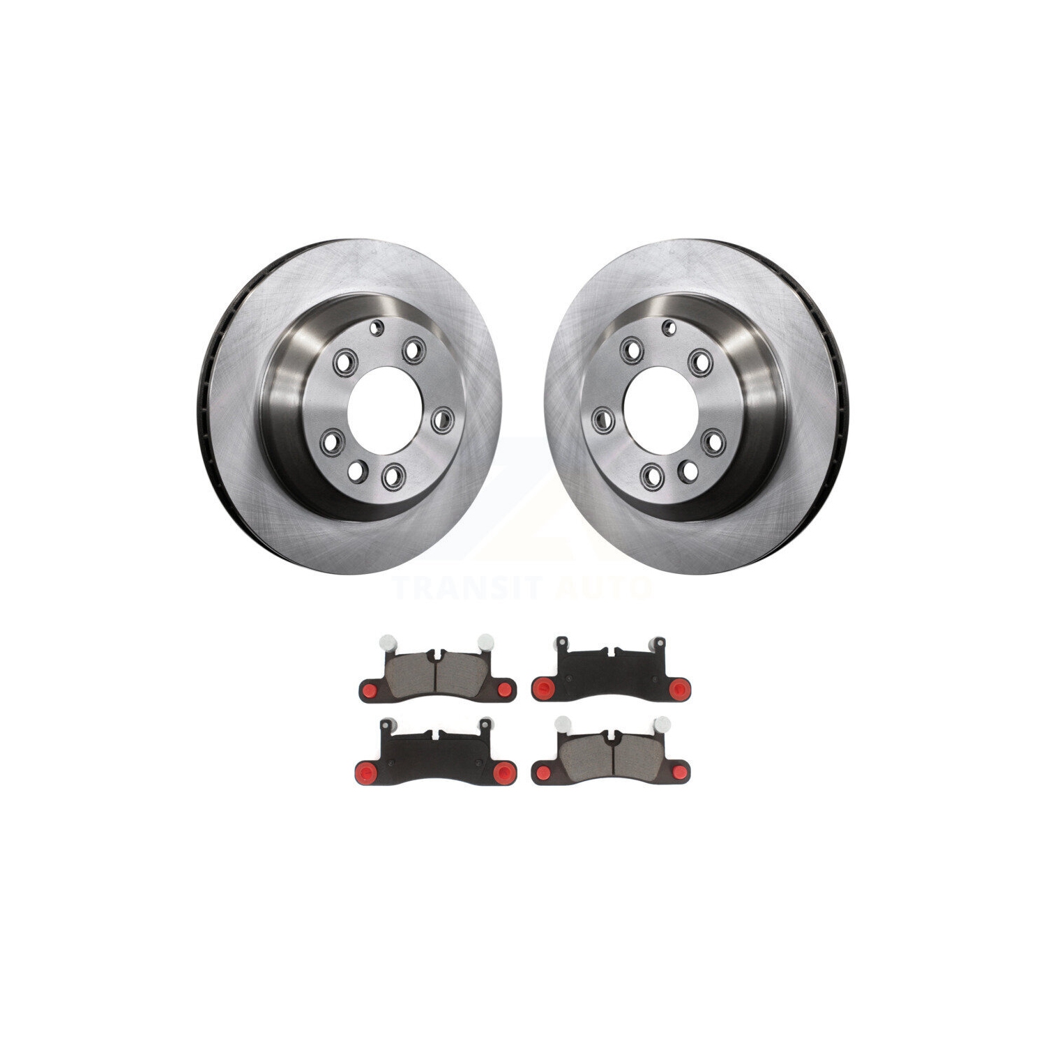 Rear Disc Brake Rotors And Ceramic Pads Kit For Volkswagen Touareg Porsche Cayenne K8C-102123