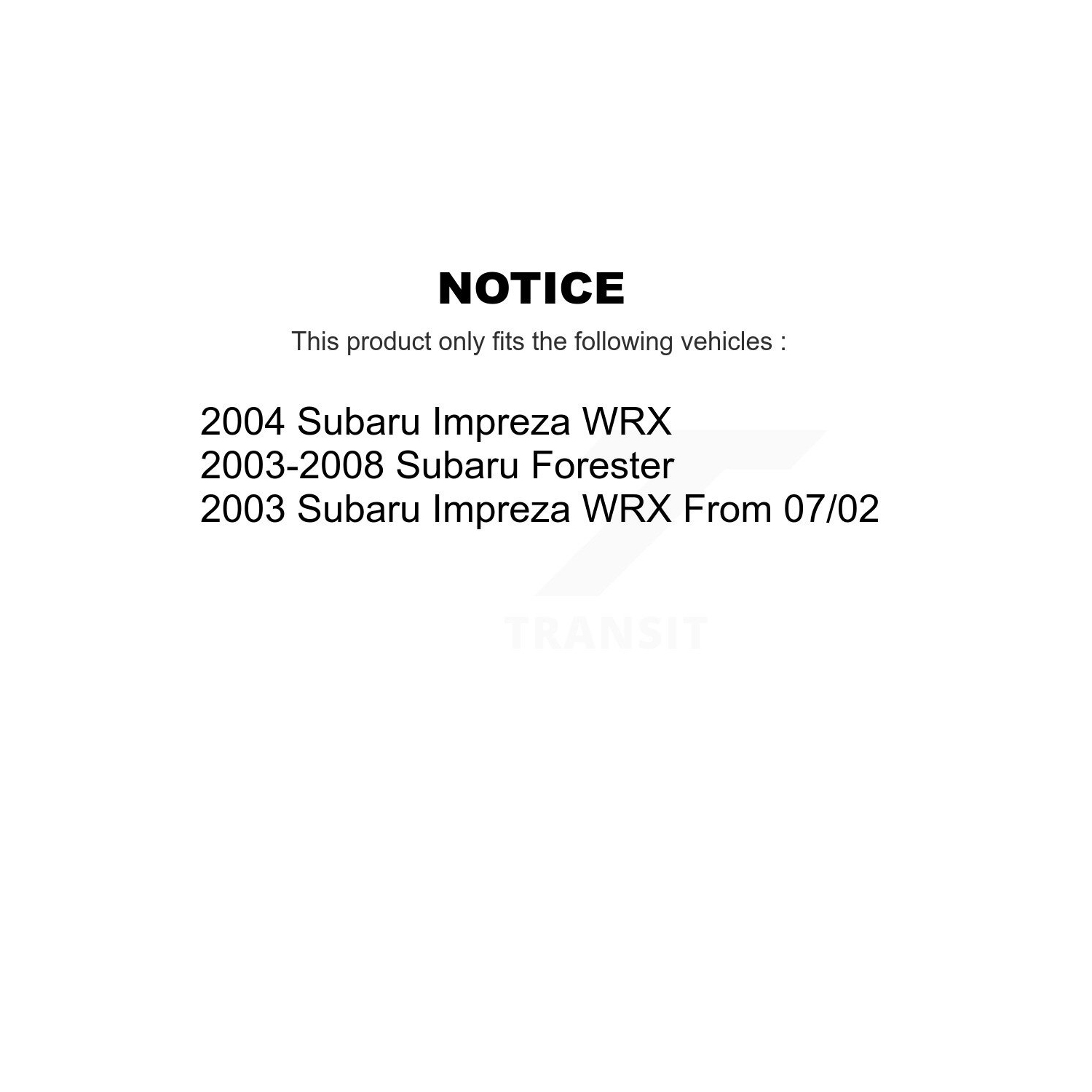 Disques de frein à disque arrière avant, plaquettes et tambours en céramique pour Subaru Forester Impreza K8&nbsp;A-105175