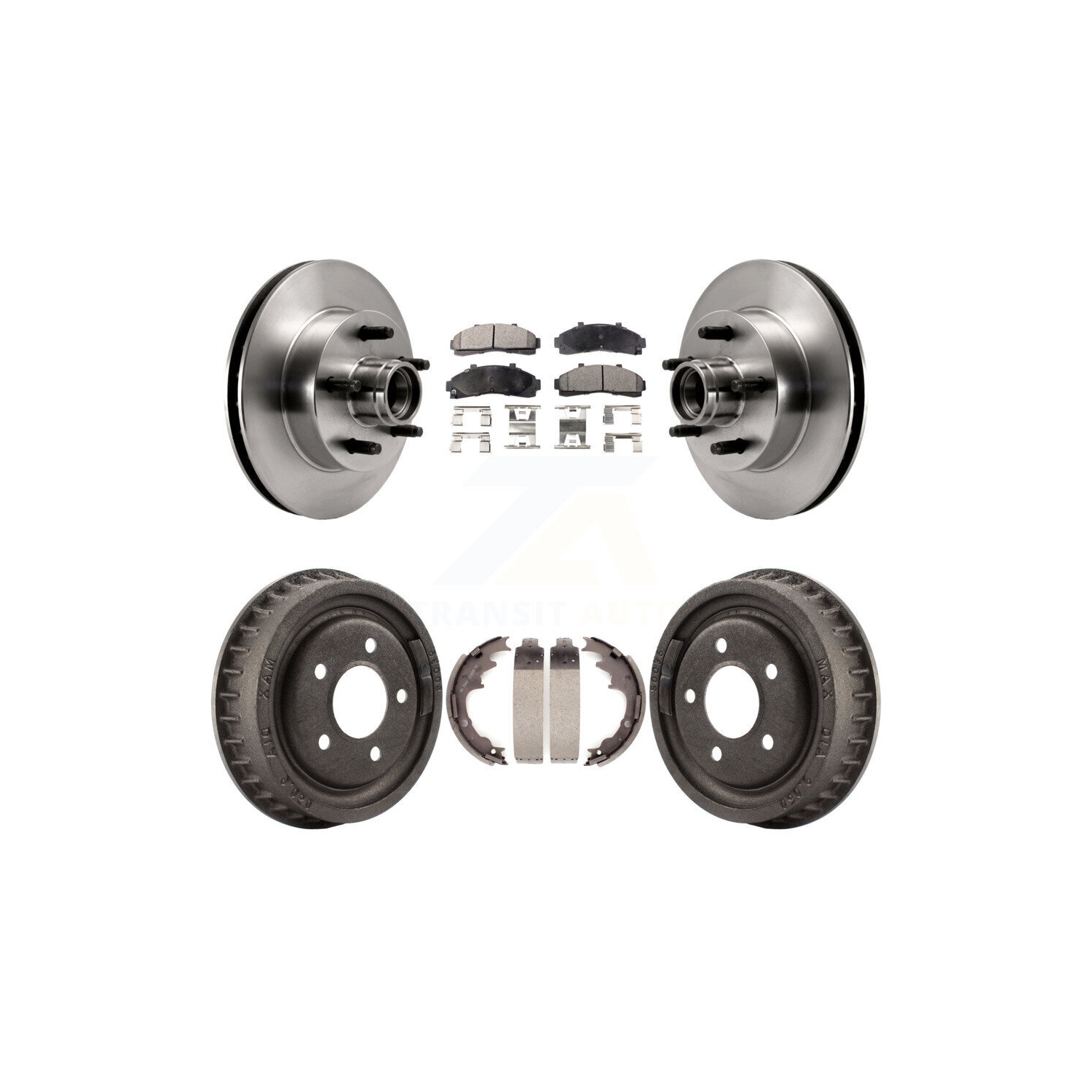 Kit tambour à plaquette semi-métallique pour disque de frein arrière avant pour Ford Ranger Mazda B4000 B3000 B2500 K8F-103393