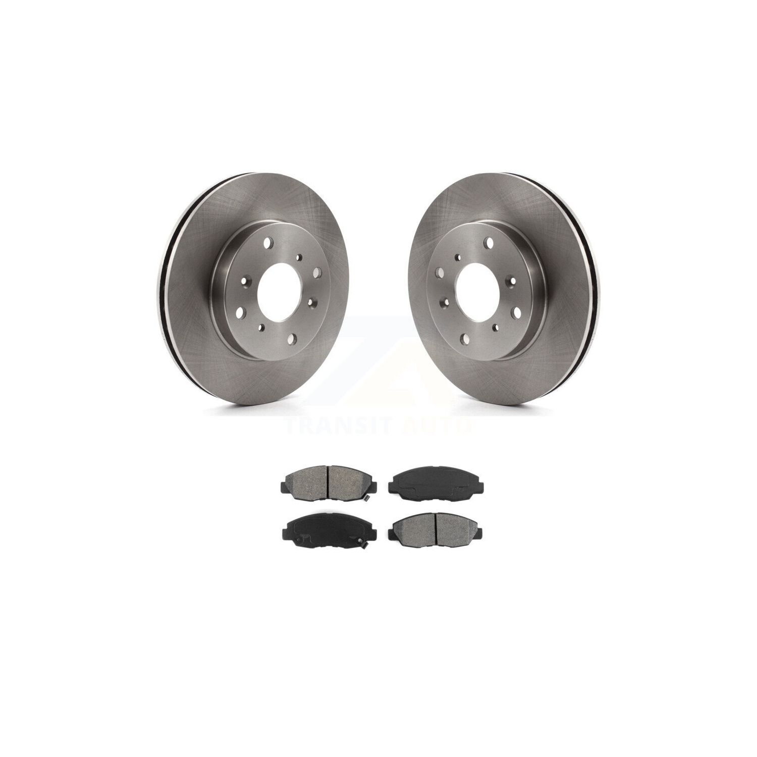 Front Disc Brake Rotors And Semi-Metallic Pads Kit For Honda Accord Acura CL K8S-100314